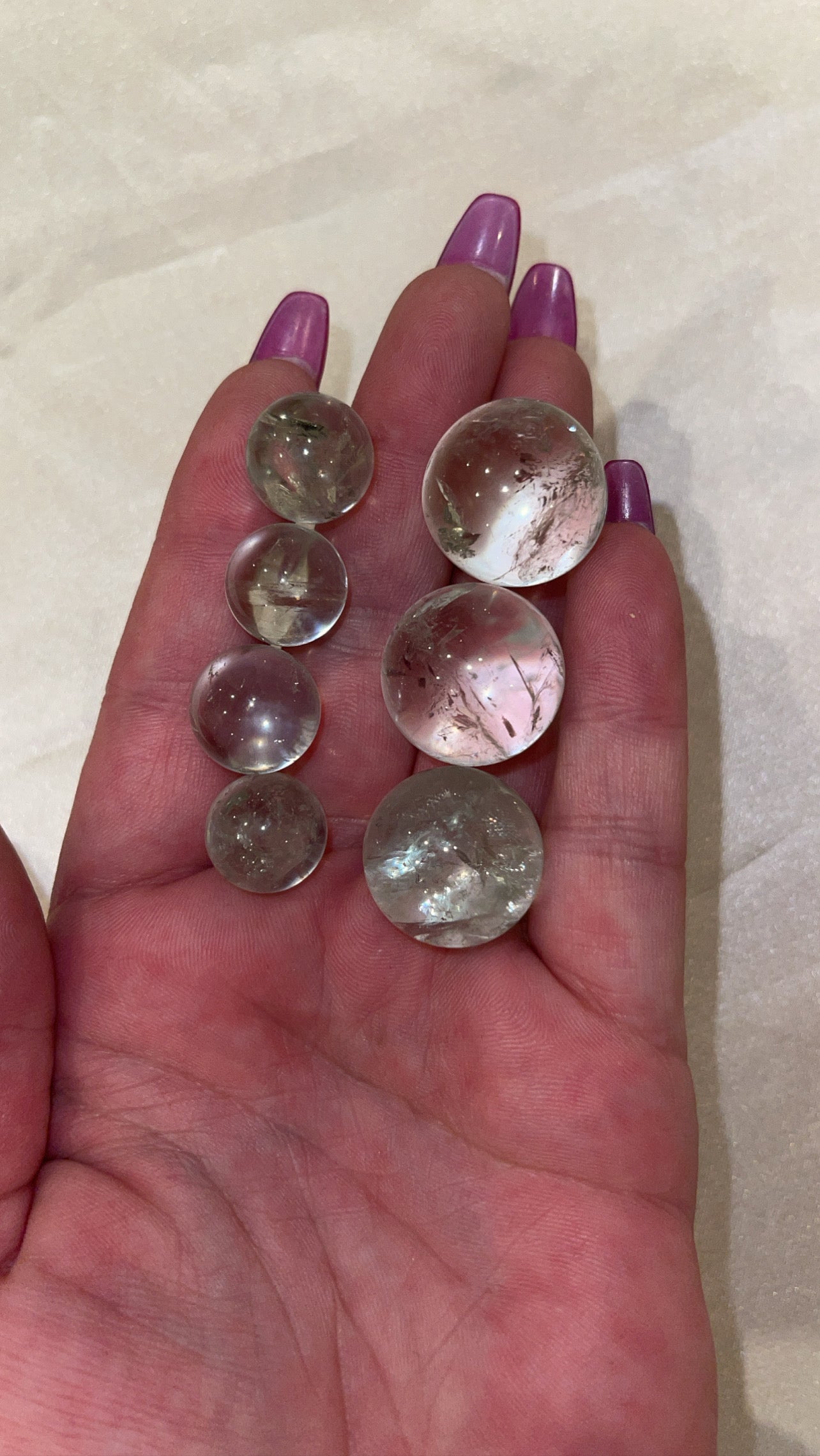 Prasiolite (Green Amethyst) Mini Sphere