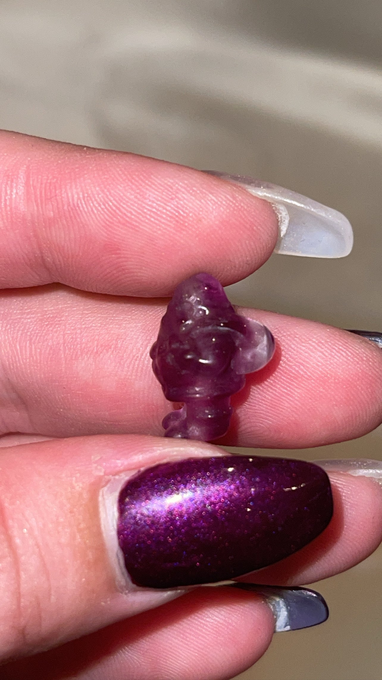 Fluorite Mini Christmas/Winter Carving