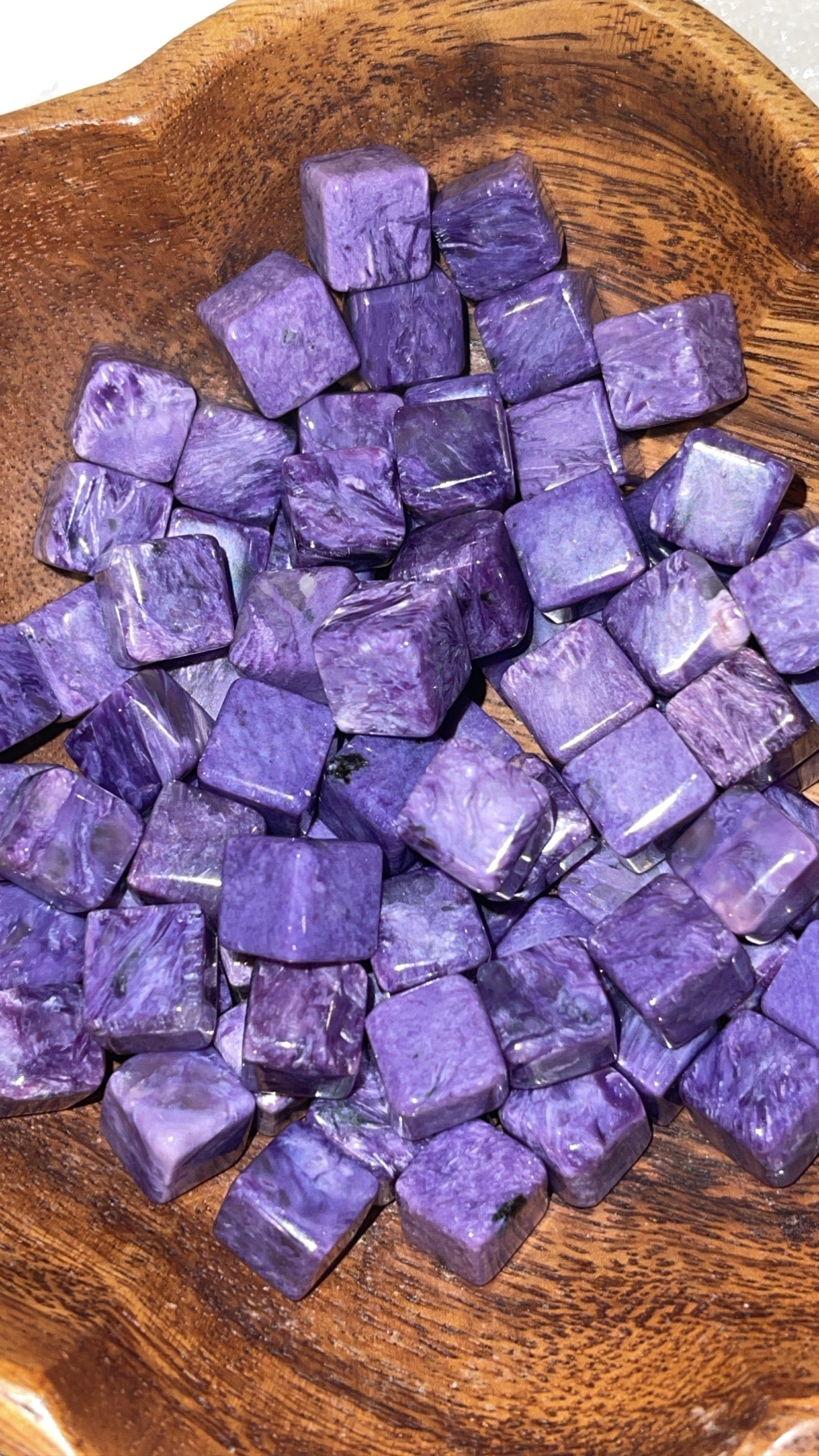 Charoite Cube