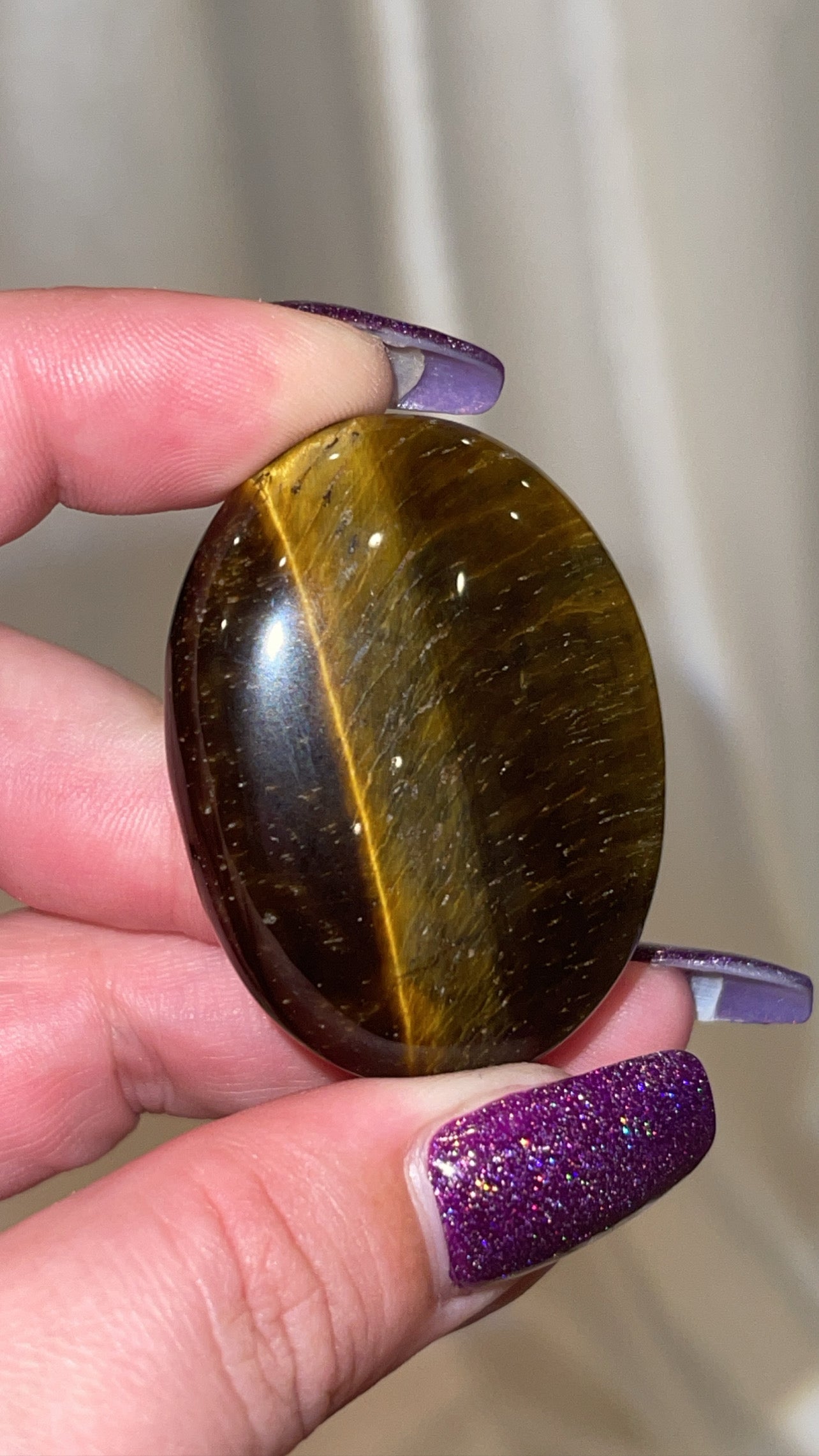 Tigers Eye Mini Palmstone