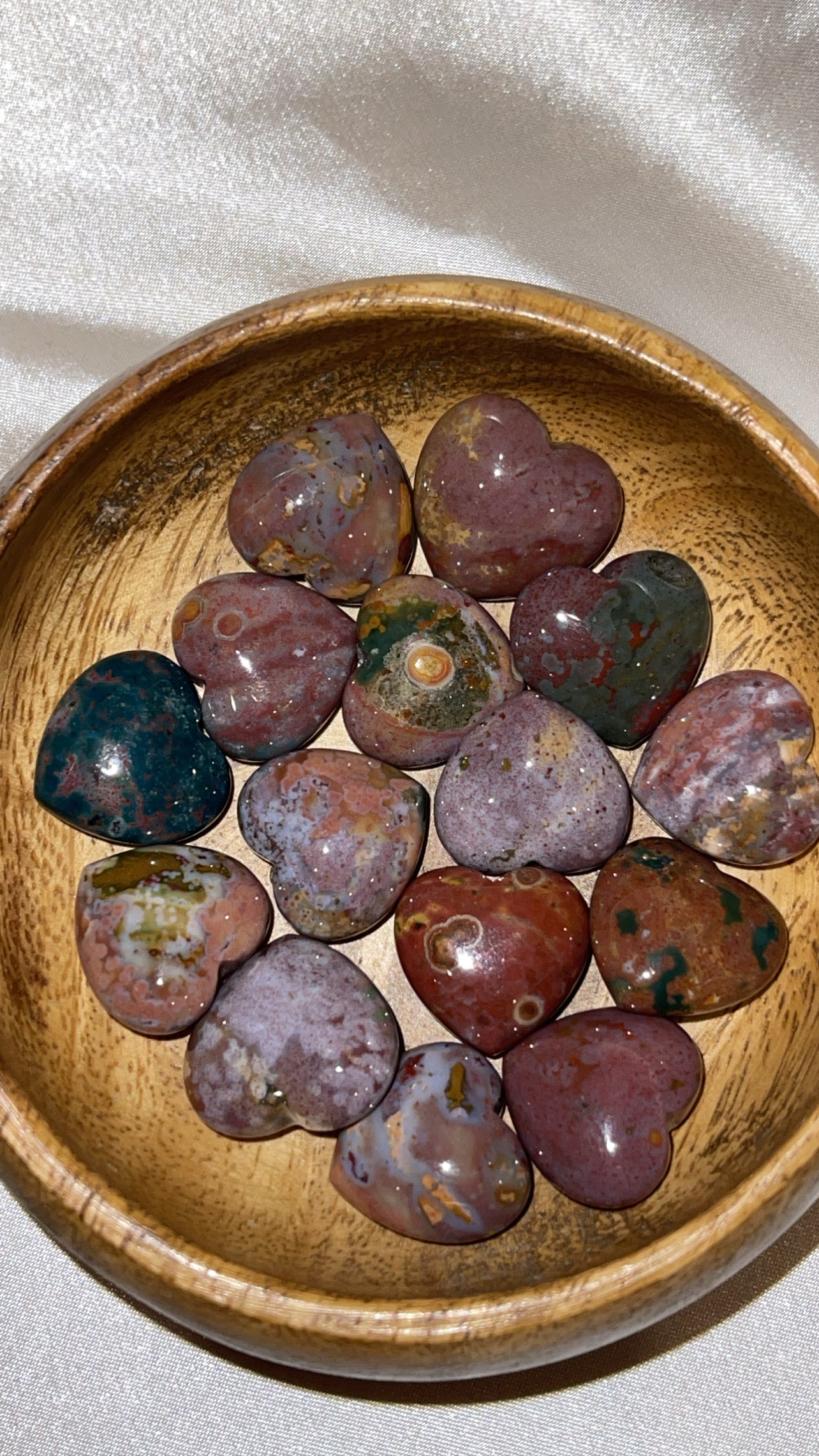 Ocean Jasper Heart