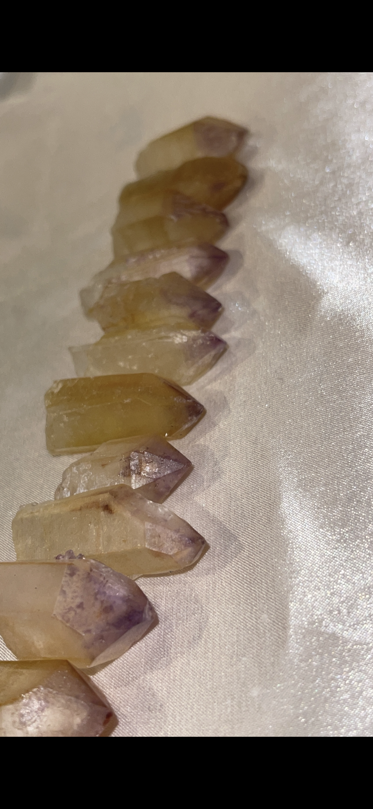 Golden Amethyst Point