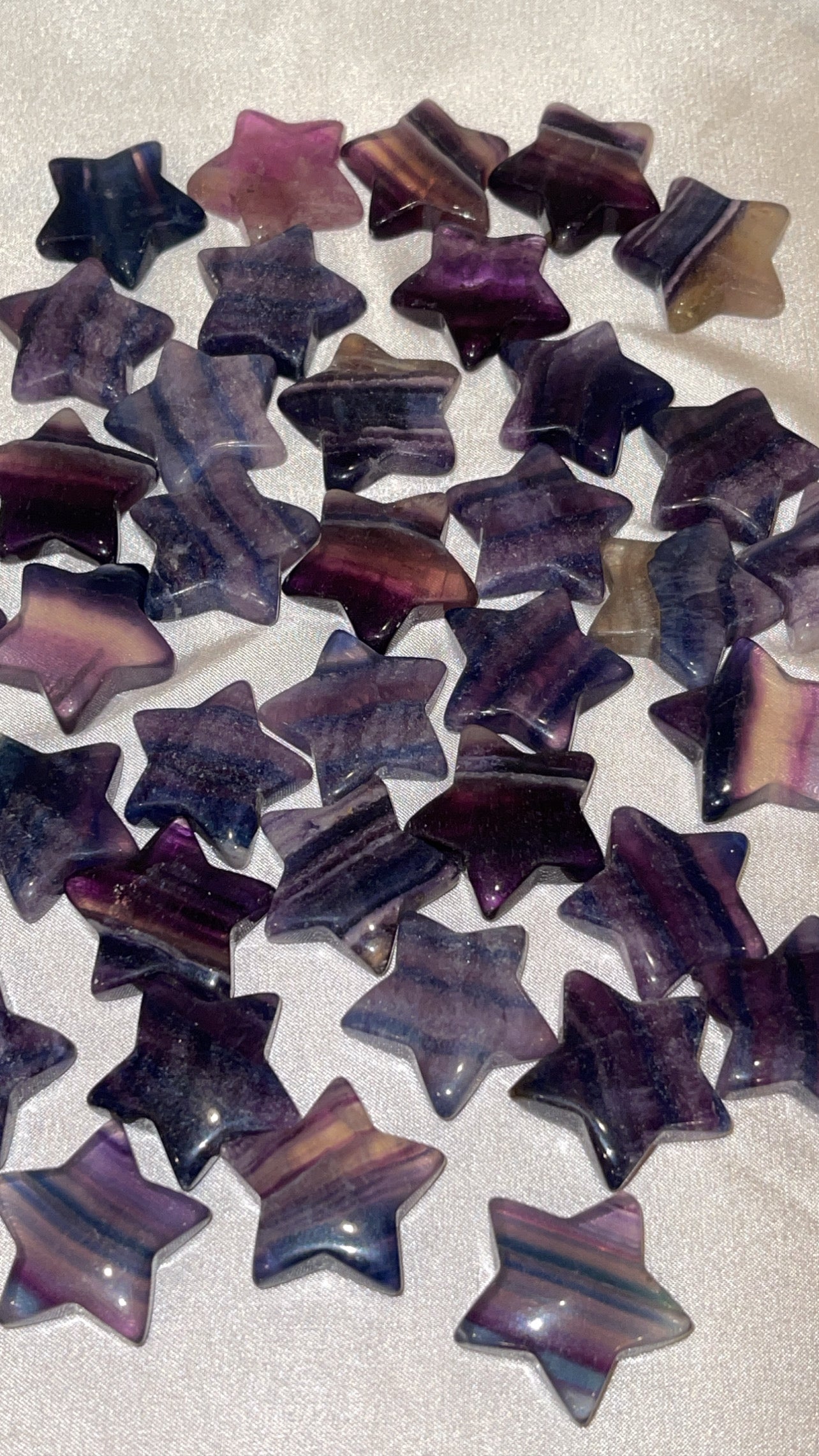 Silky Fluorite Moon/Star