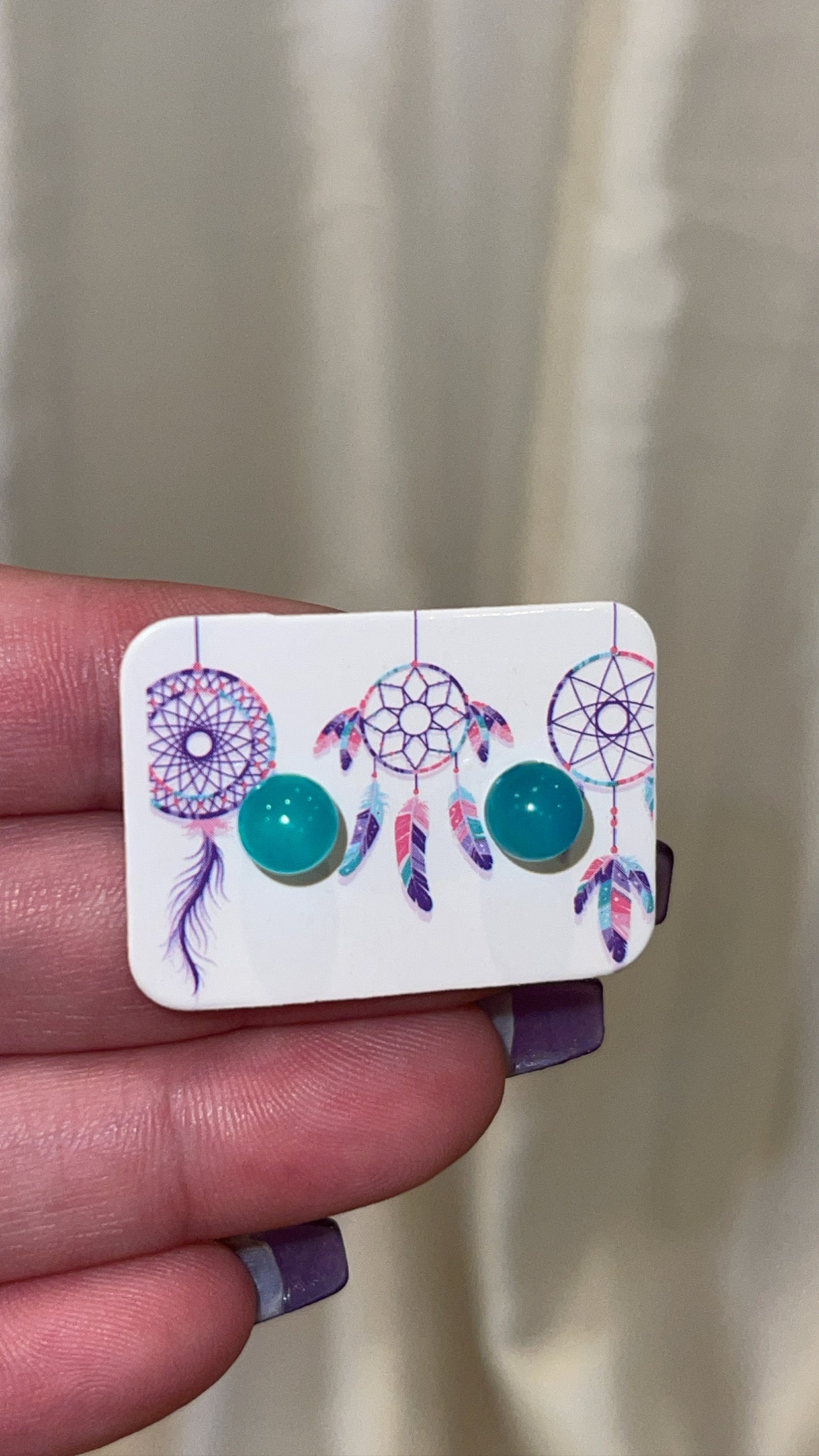 Crystal Stud Earrings ($9 each)