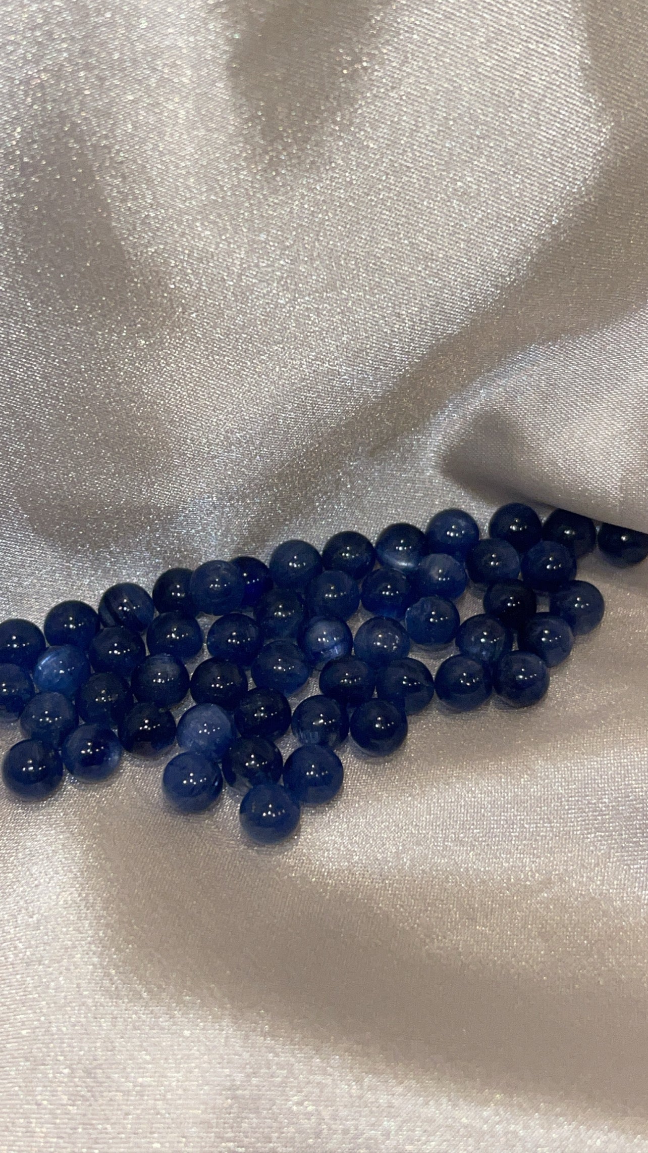 Blue Kyanite Micro Mini Sphere