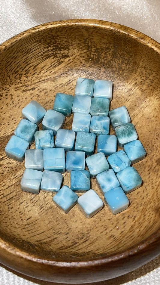 Larimar Mini Cube
