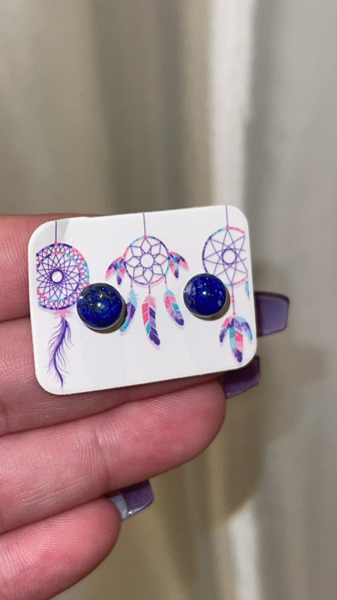 Crystal Stud Earrings ($8 each)