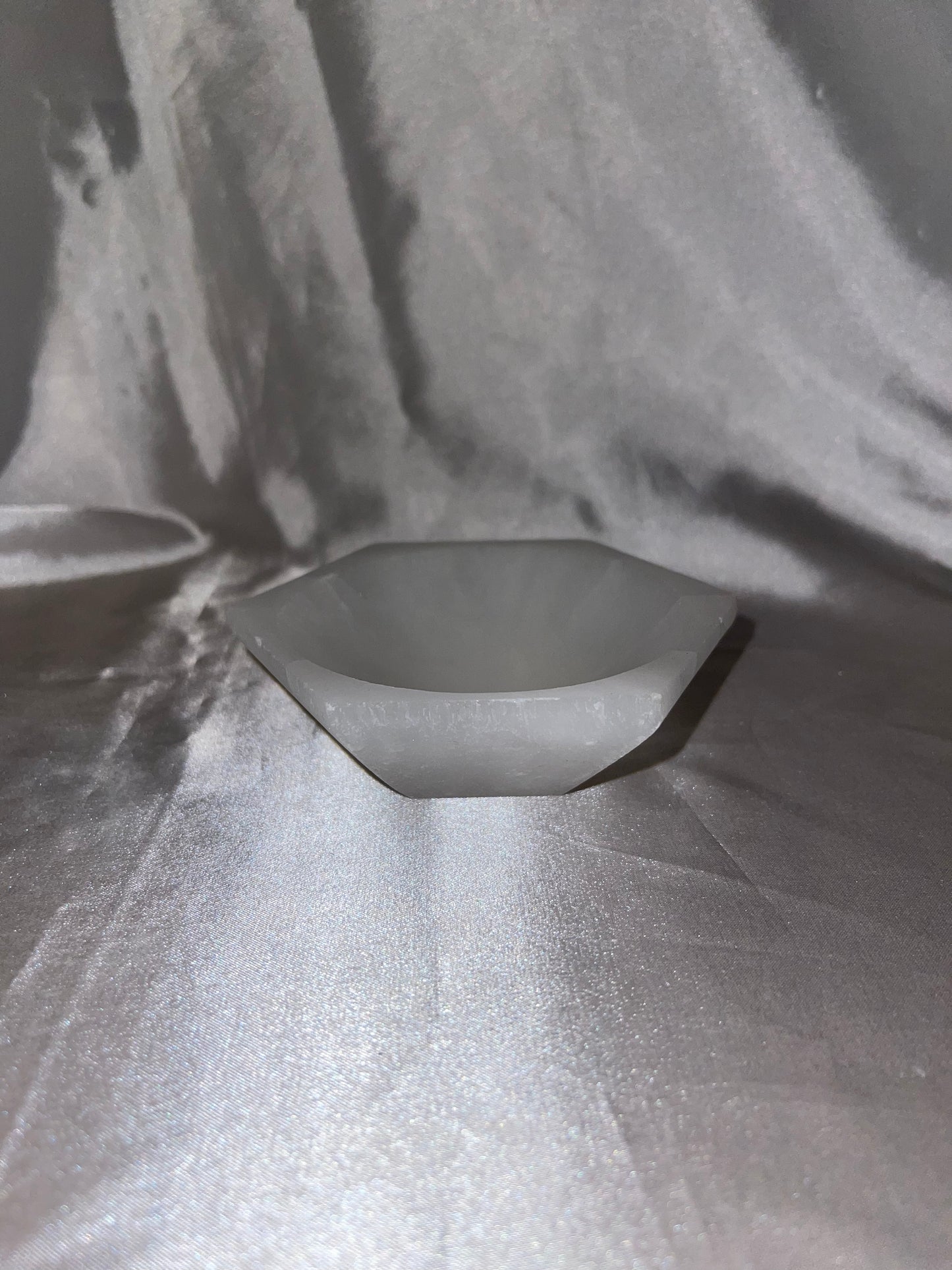 Selenite Hexagon Bowl