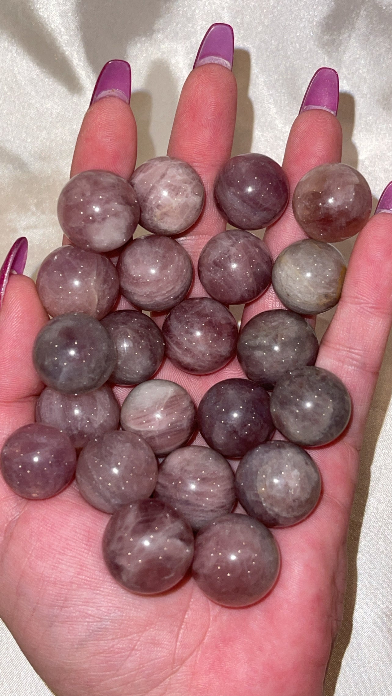 Lavender Rose Quartz Sphere