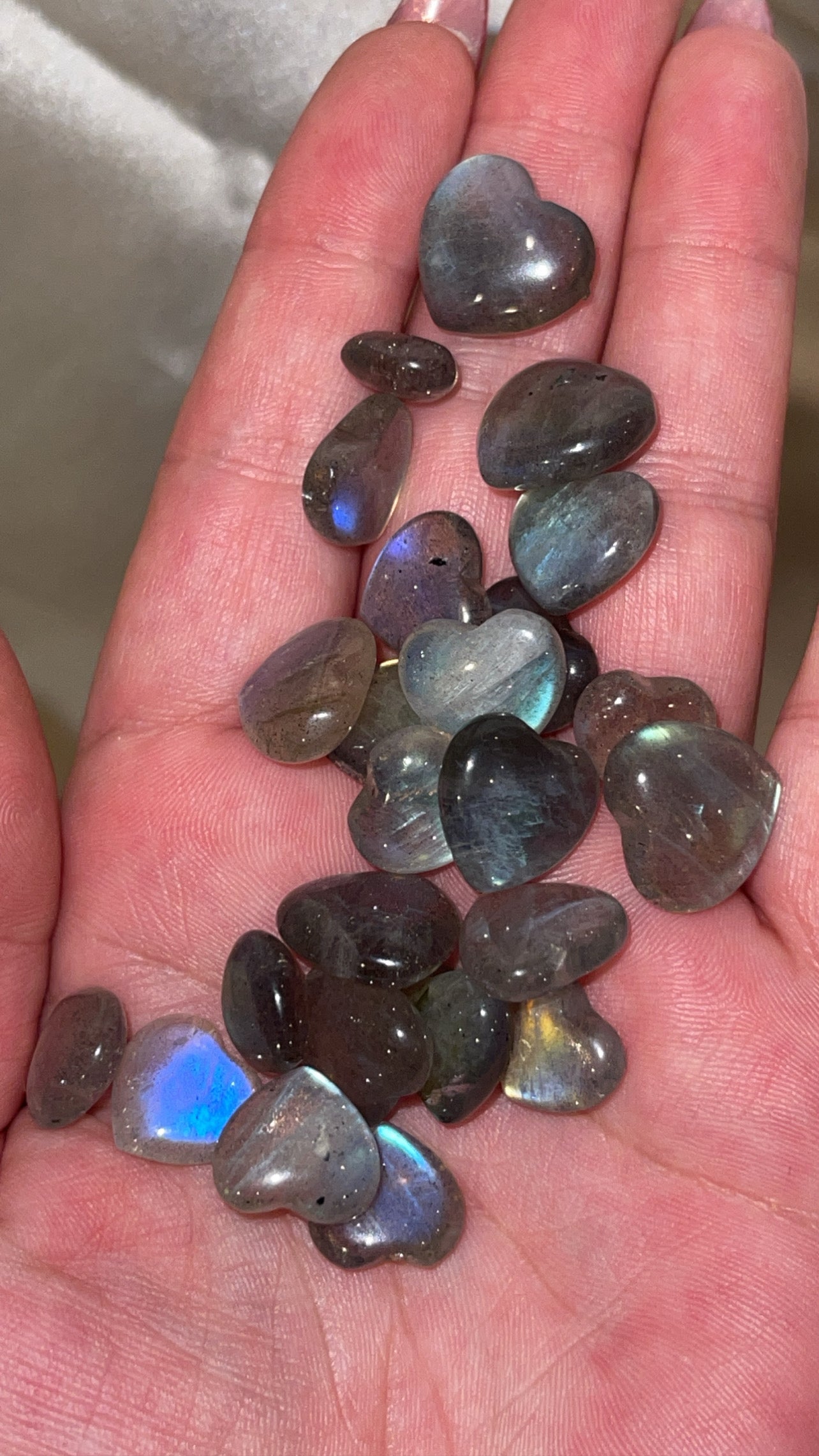 Labradorite Mini Heart