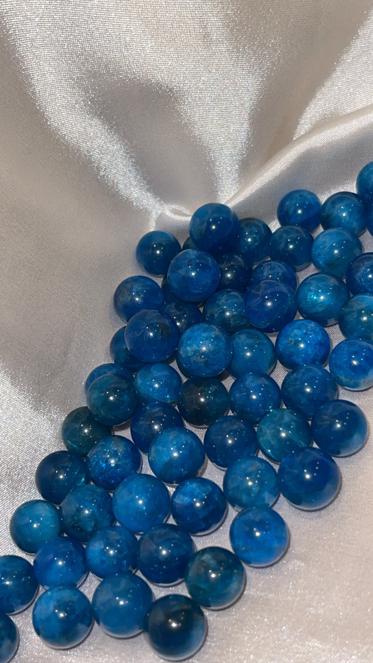 Blue Apatite Mini Sphere