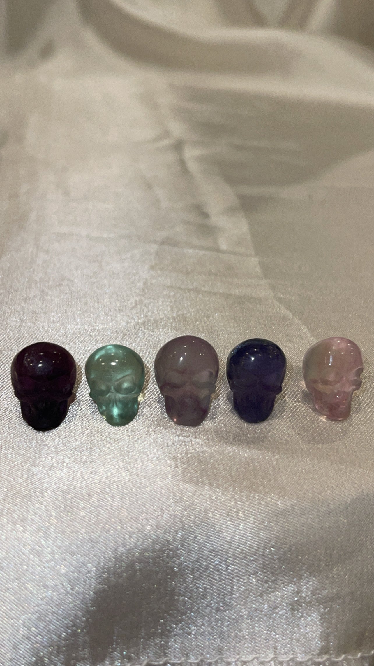Fluorite Mini Skull