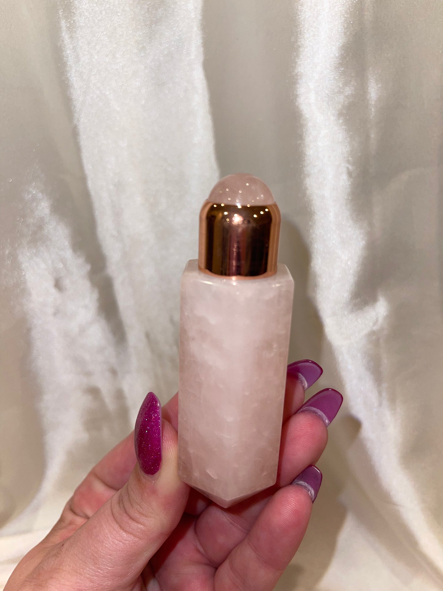 Rose Quartz Oil Roller