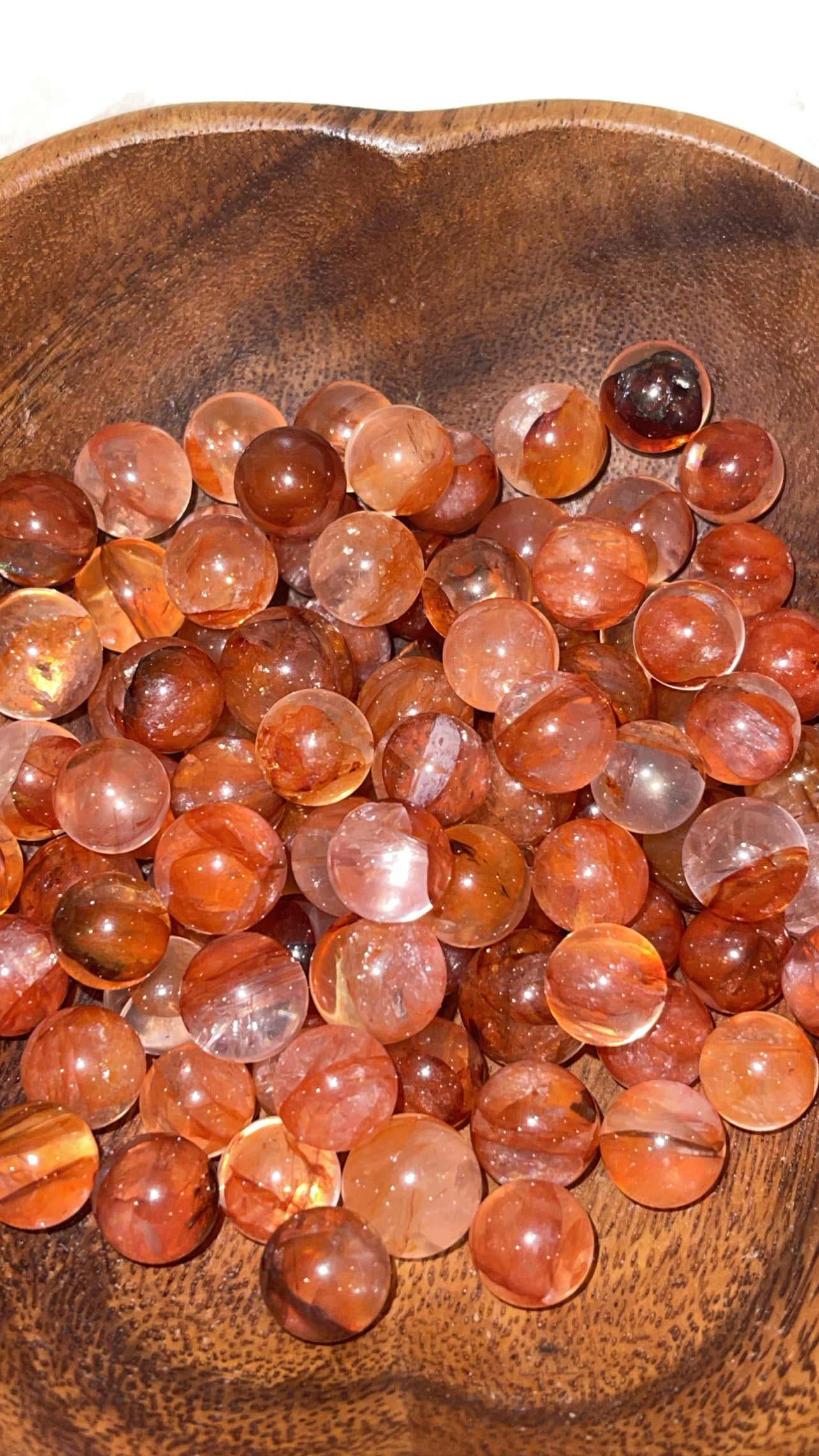 Fire Quartz Mini Sphere