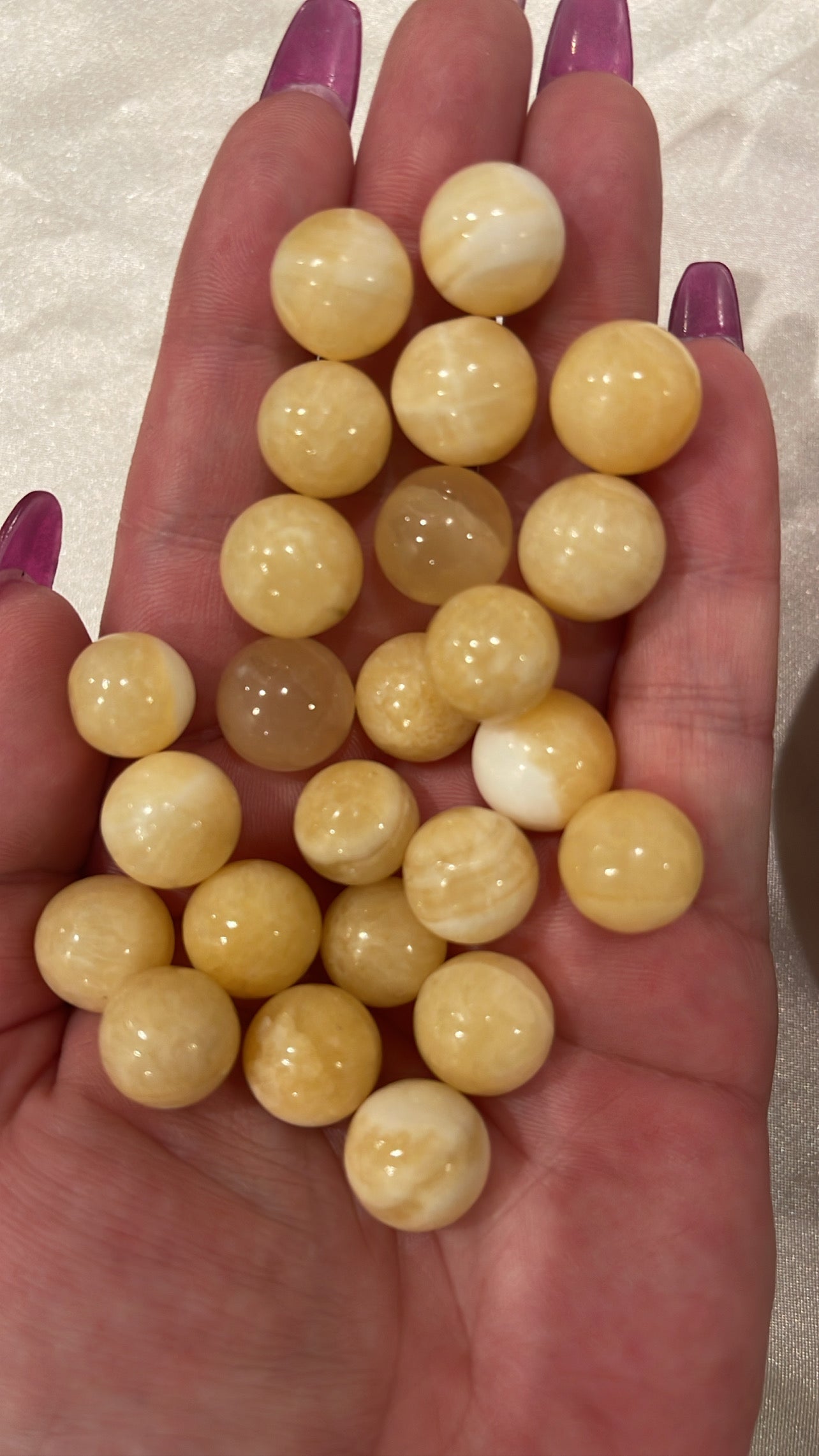 Orange Calcite Mini Sphere