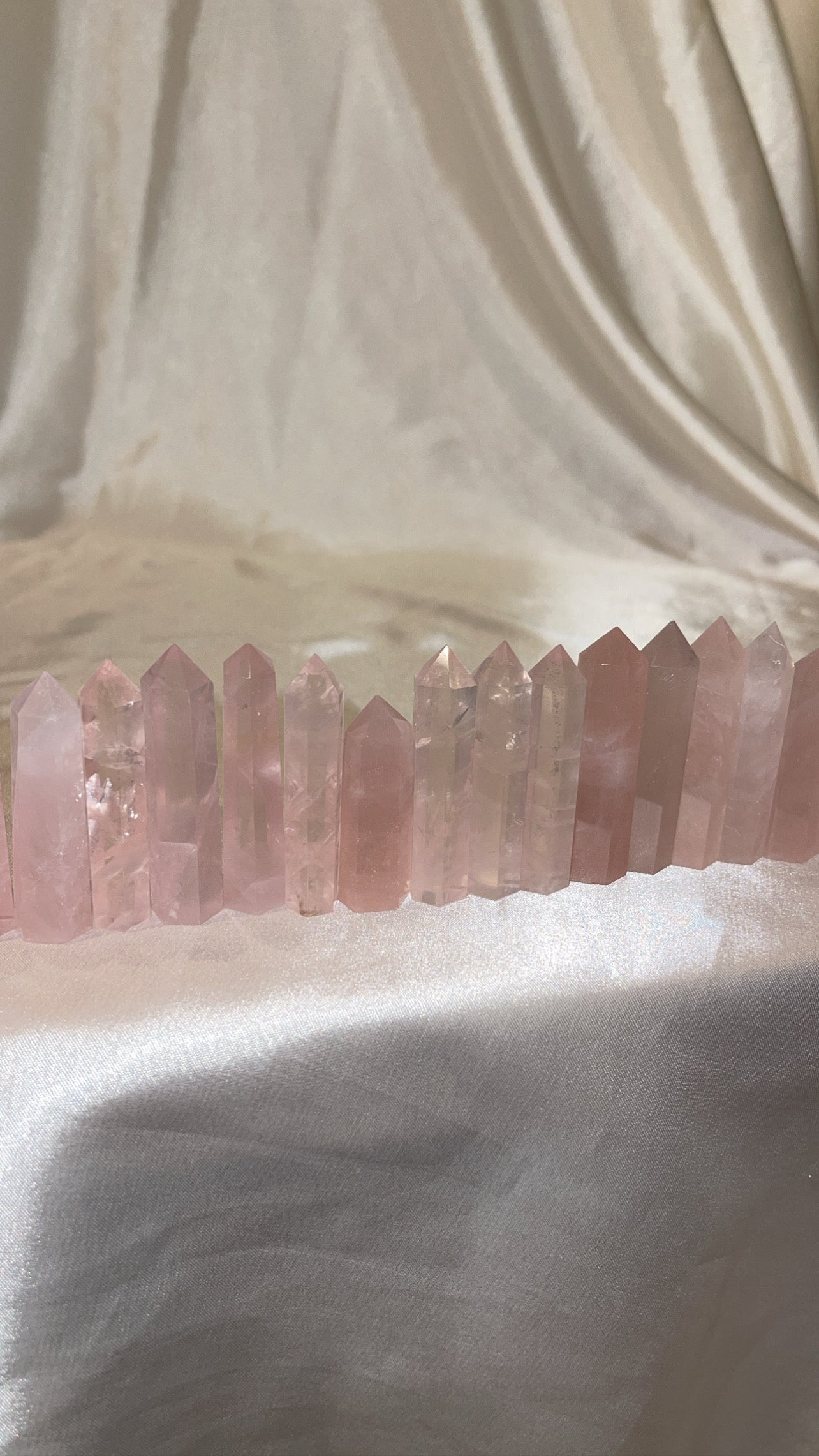 Rose Quartz Mini Tower