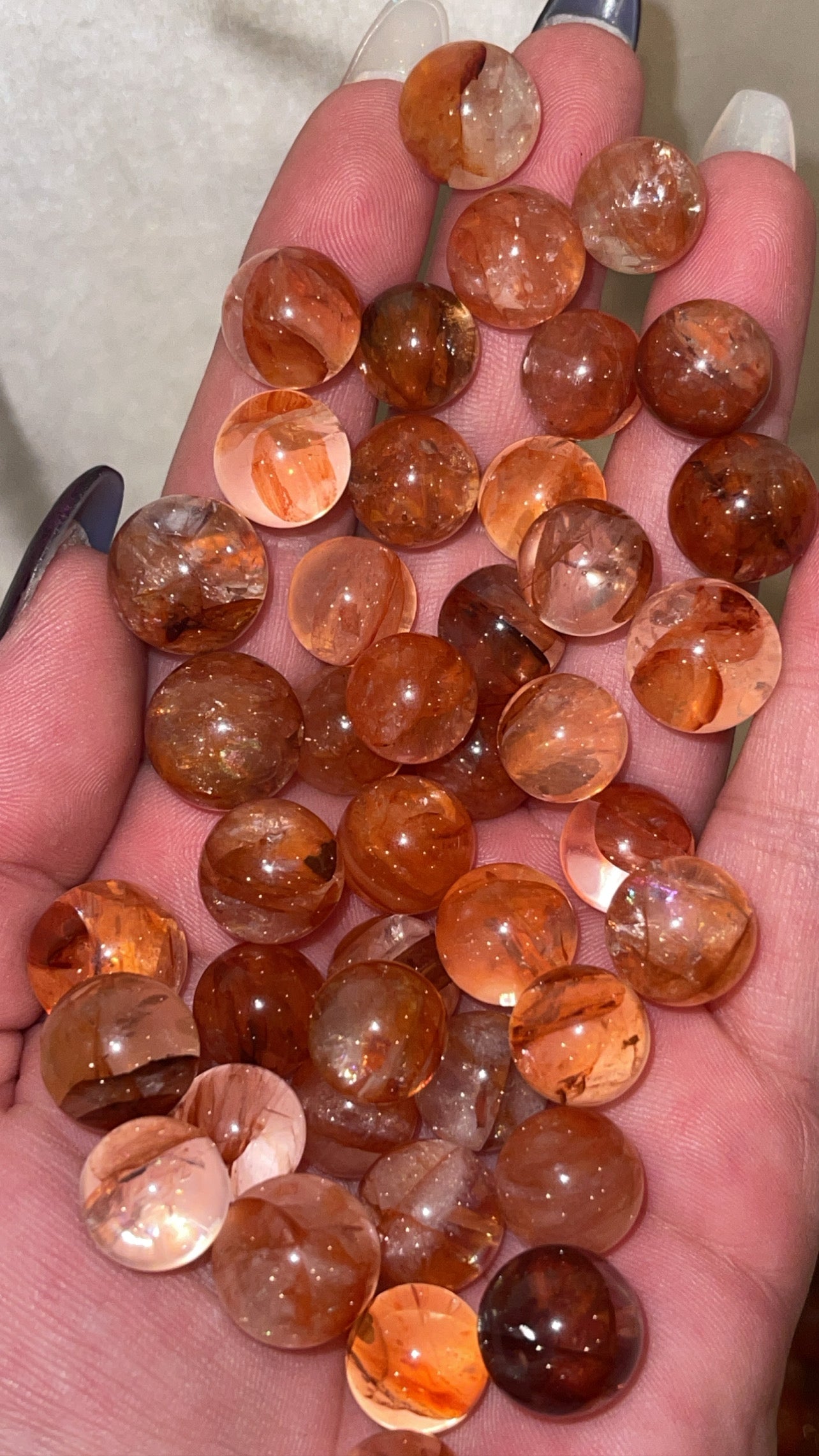 Fire Quartz Mini Sphere