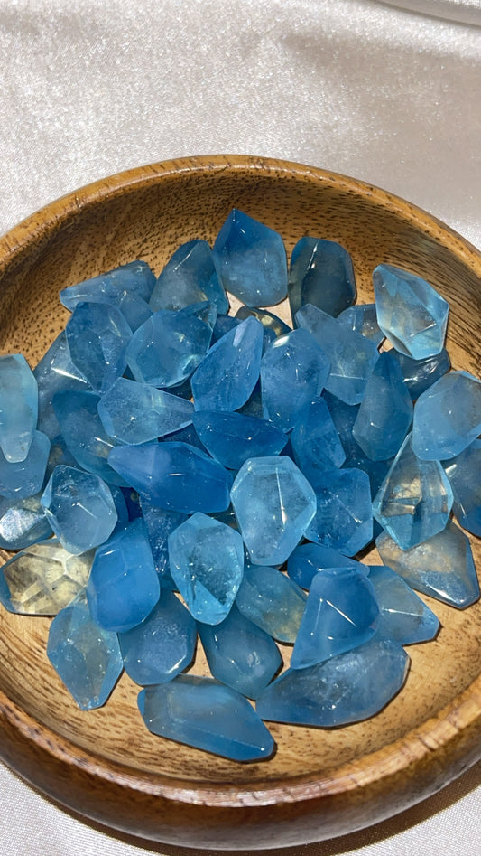 Aquamarine/Rose Quartz Mini Freeform