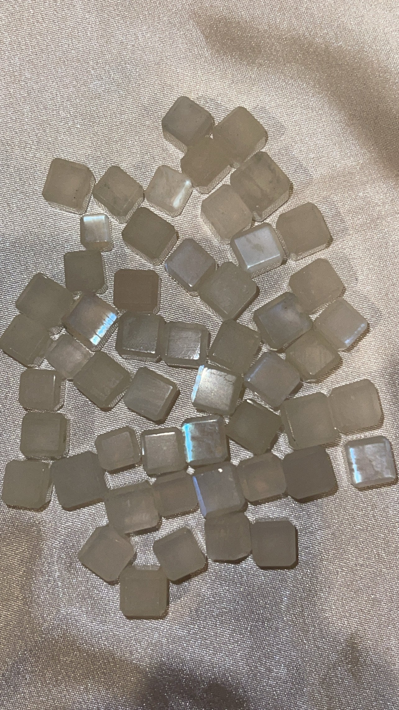 Rainbow Moonstone Mini Cube