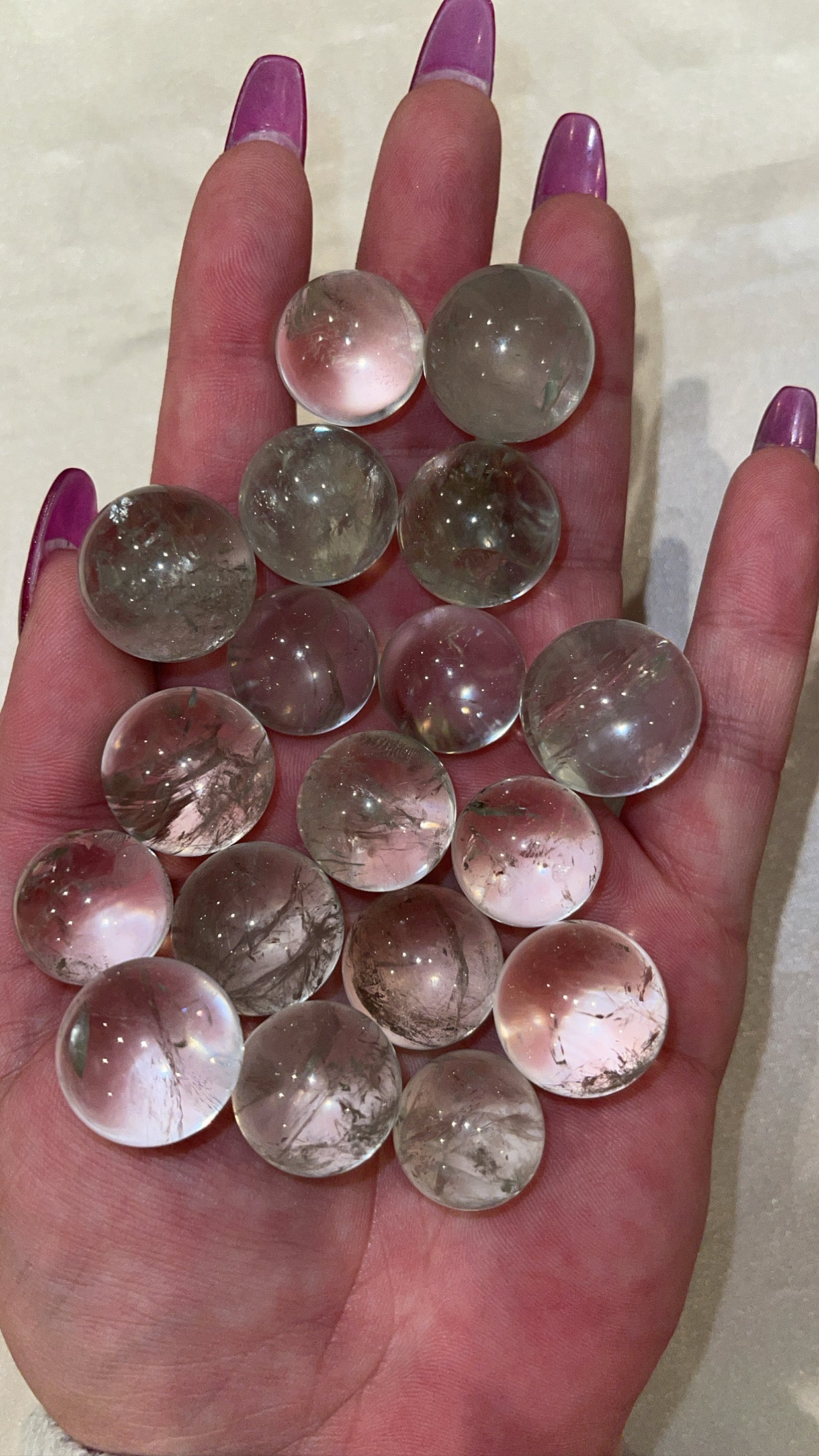 Prasiolite (Green Amethyst) Mini Sphere