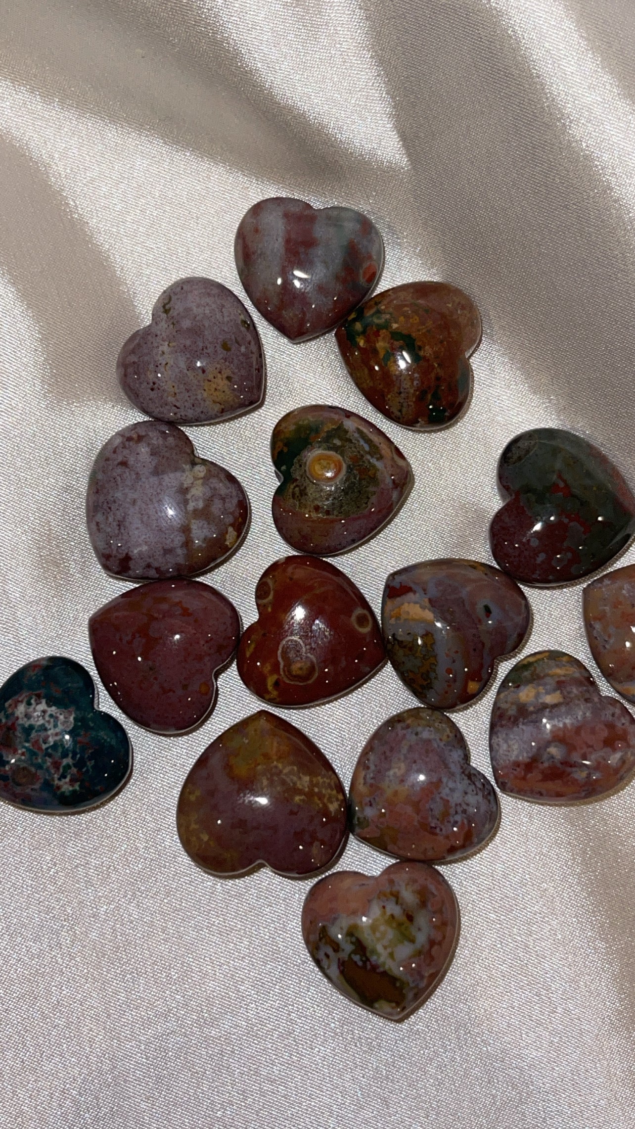 Ocean Jasper Heart