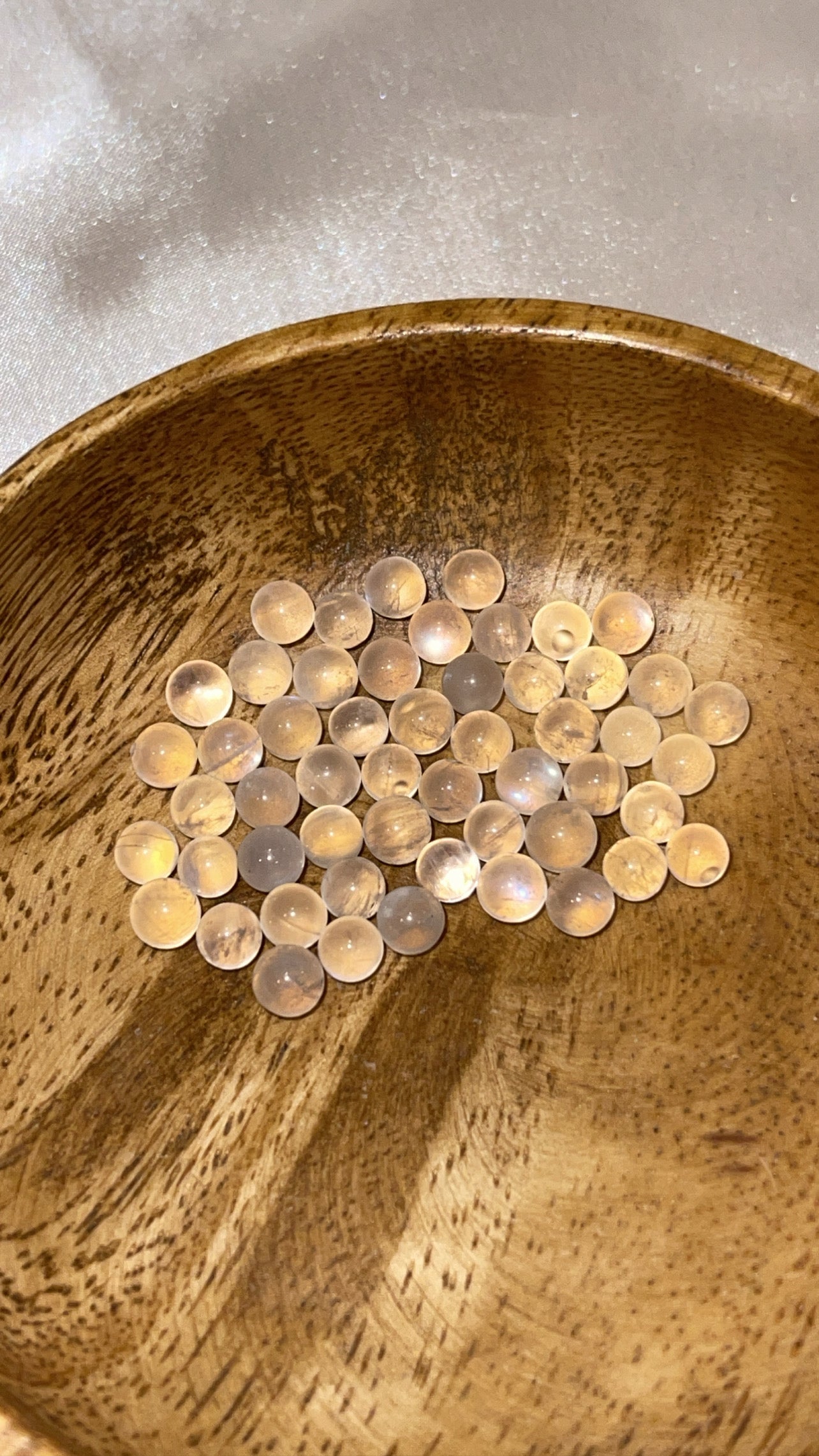 Rainbow Moonstone Micro Mini Sphere