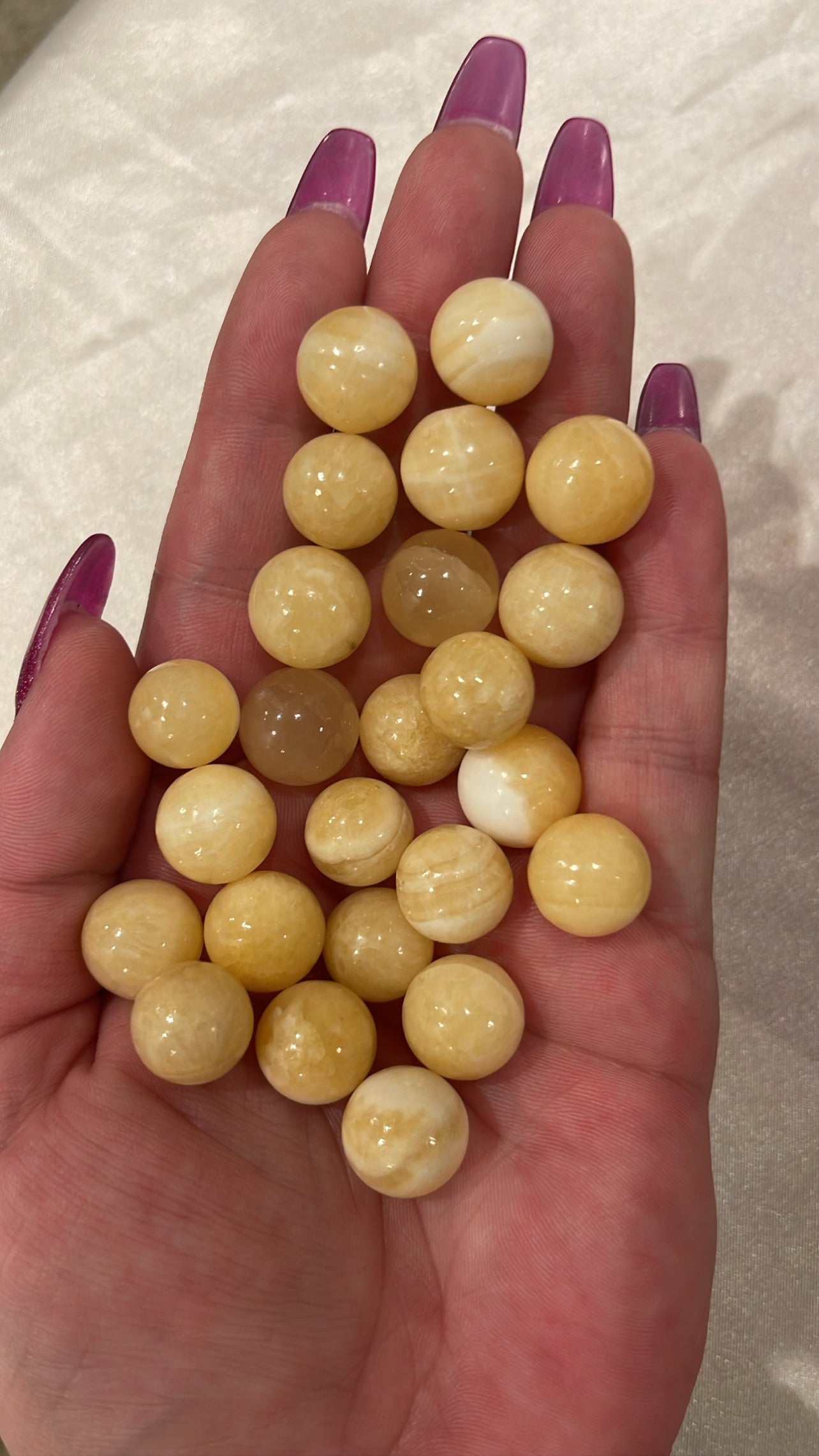 Orange Calcite Mini Sphere