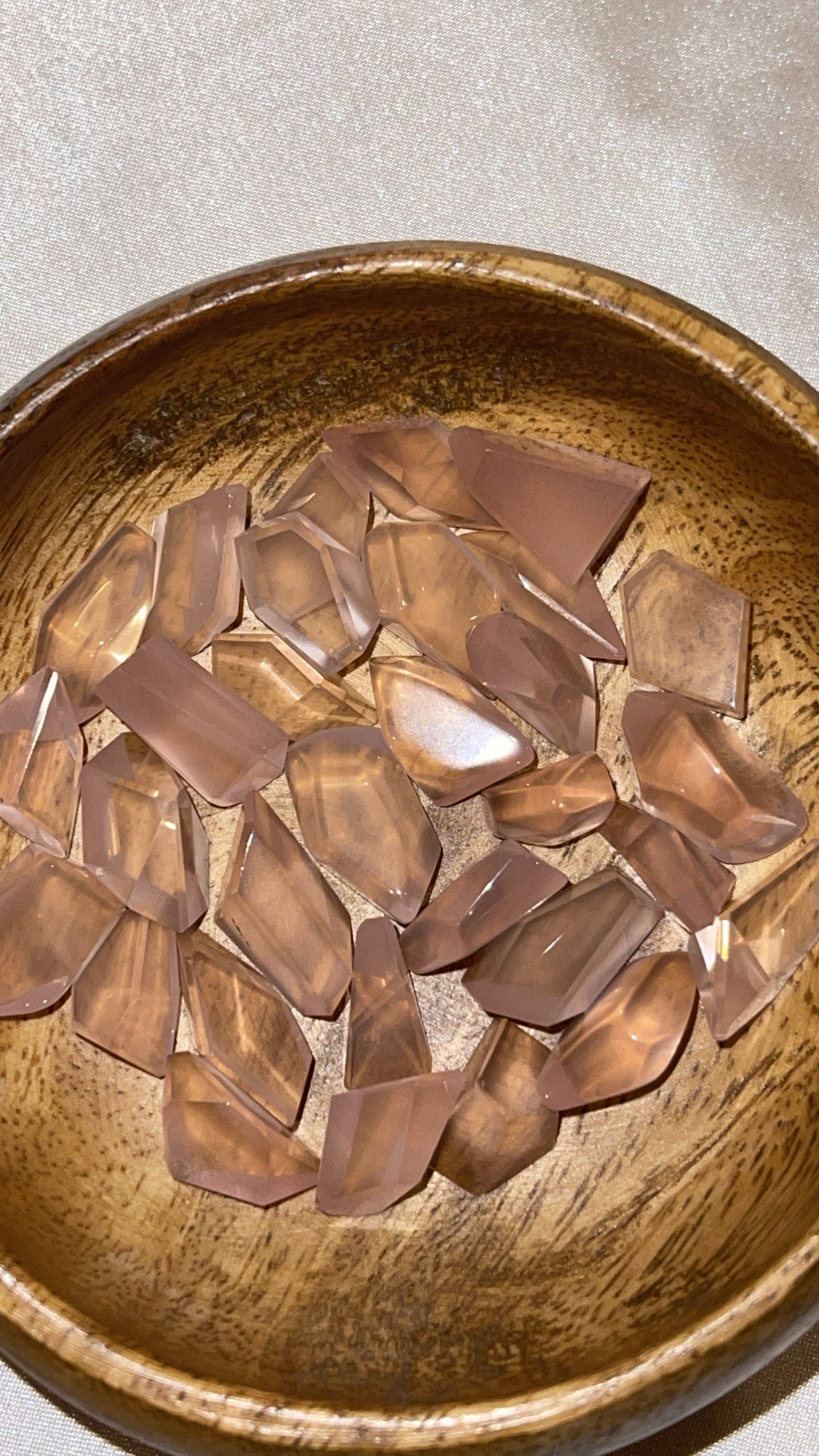 Aquamarine/Rose Quartz Mini Freeform