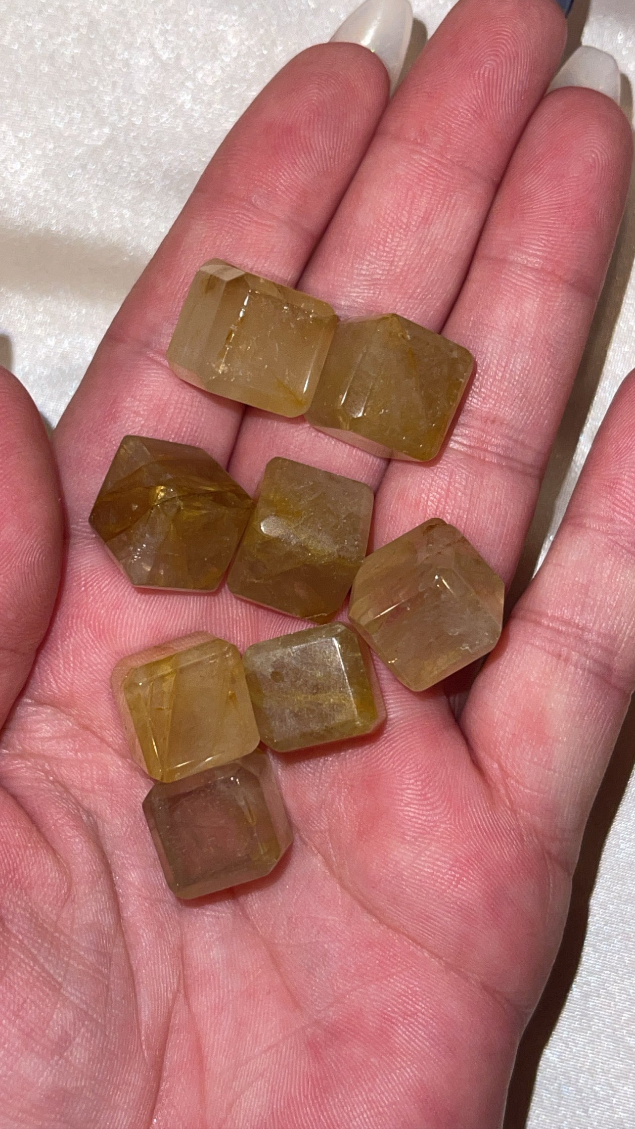 Fire Quartz/Golden Healer Cubes