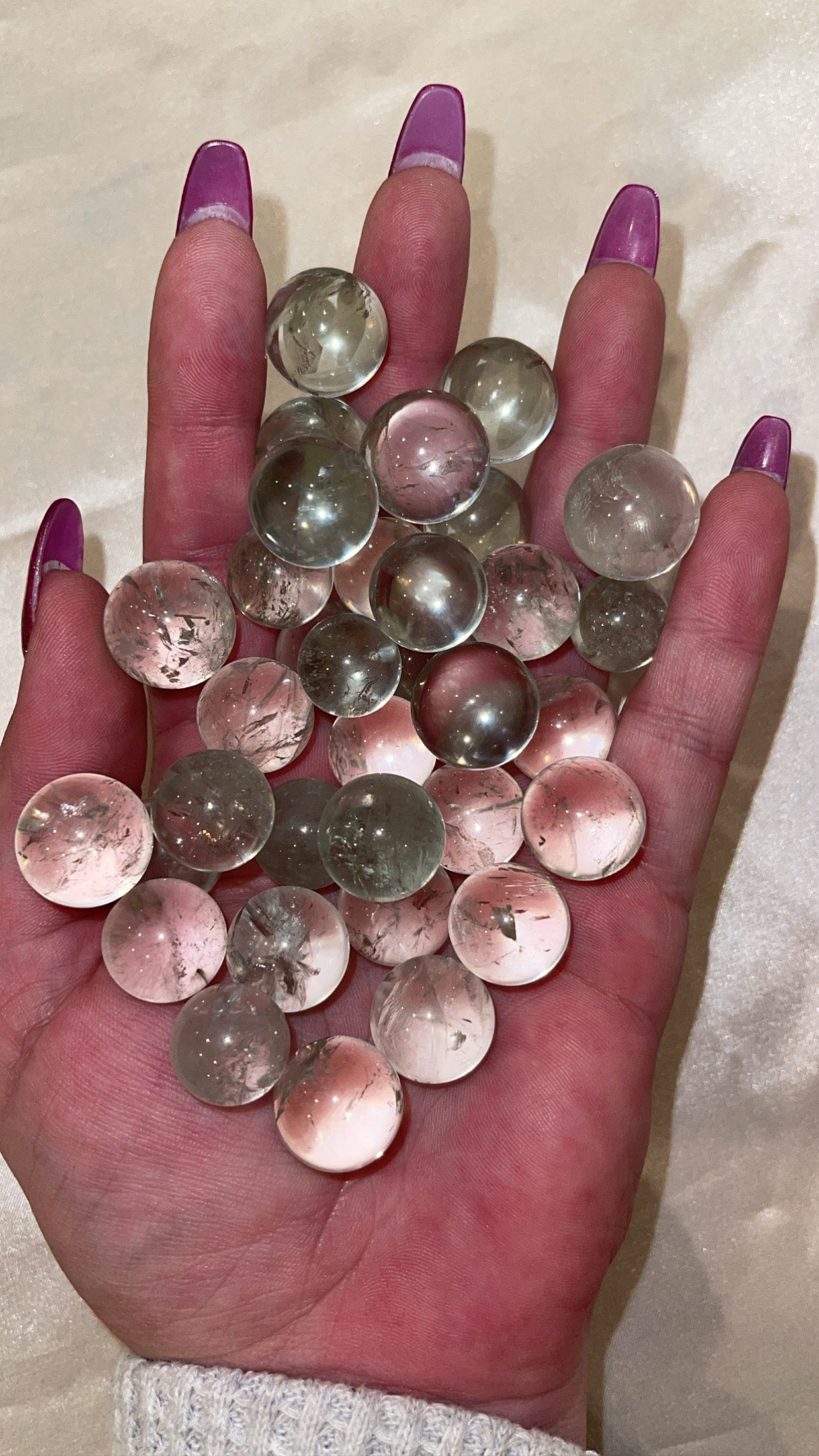 Prasiolite (Green Amethyst) Mini Sphere