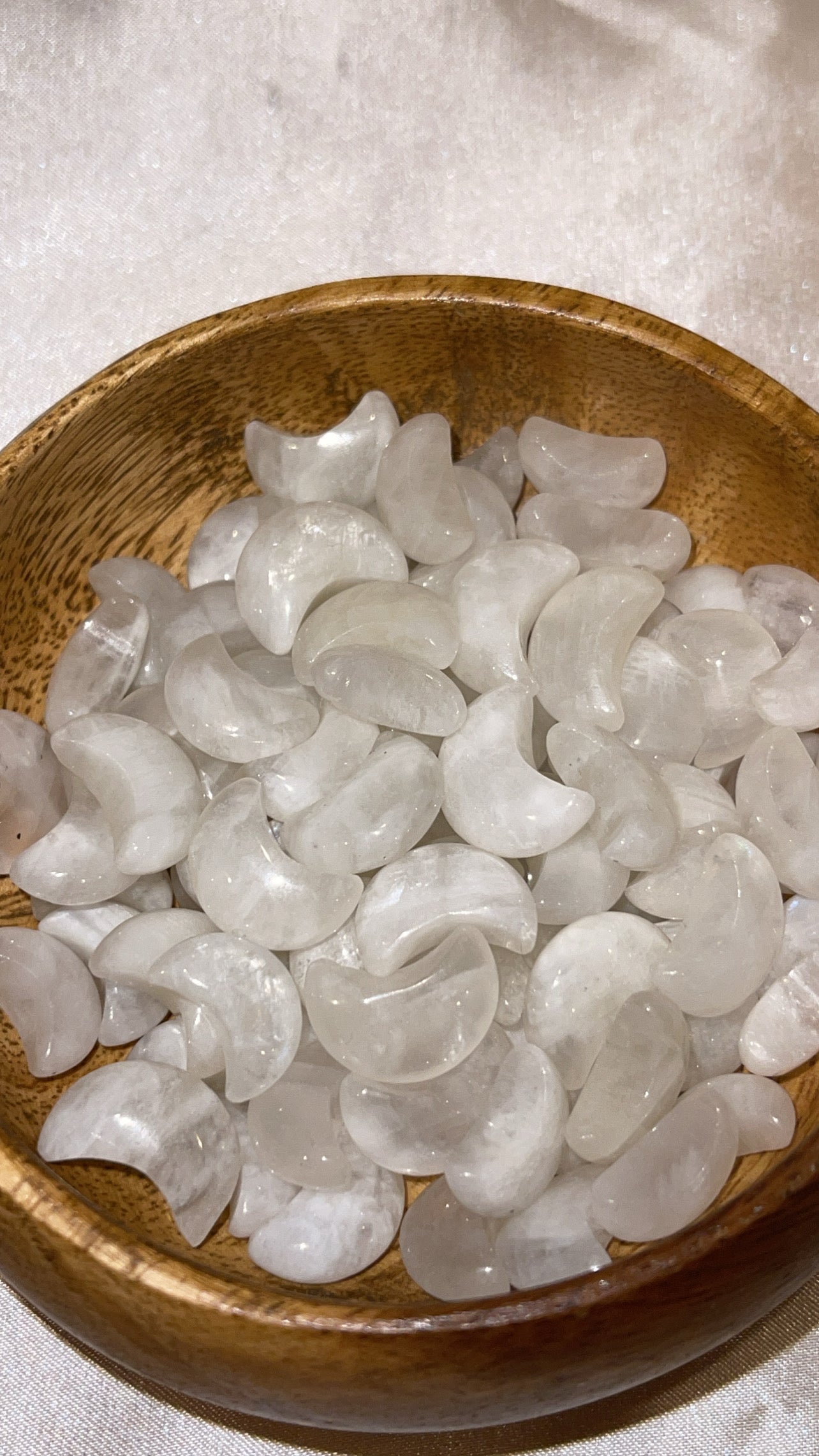 Rainbow Moonstone Mini Moon/Star