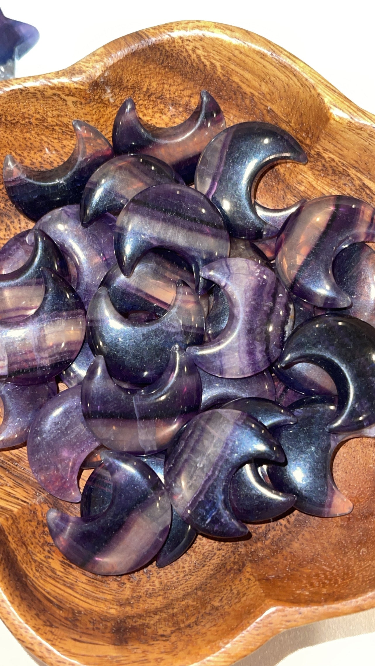 Silky Fluorite Moon/Star