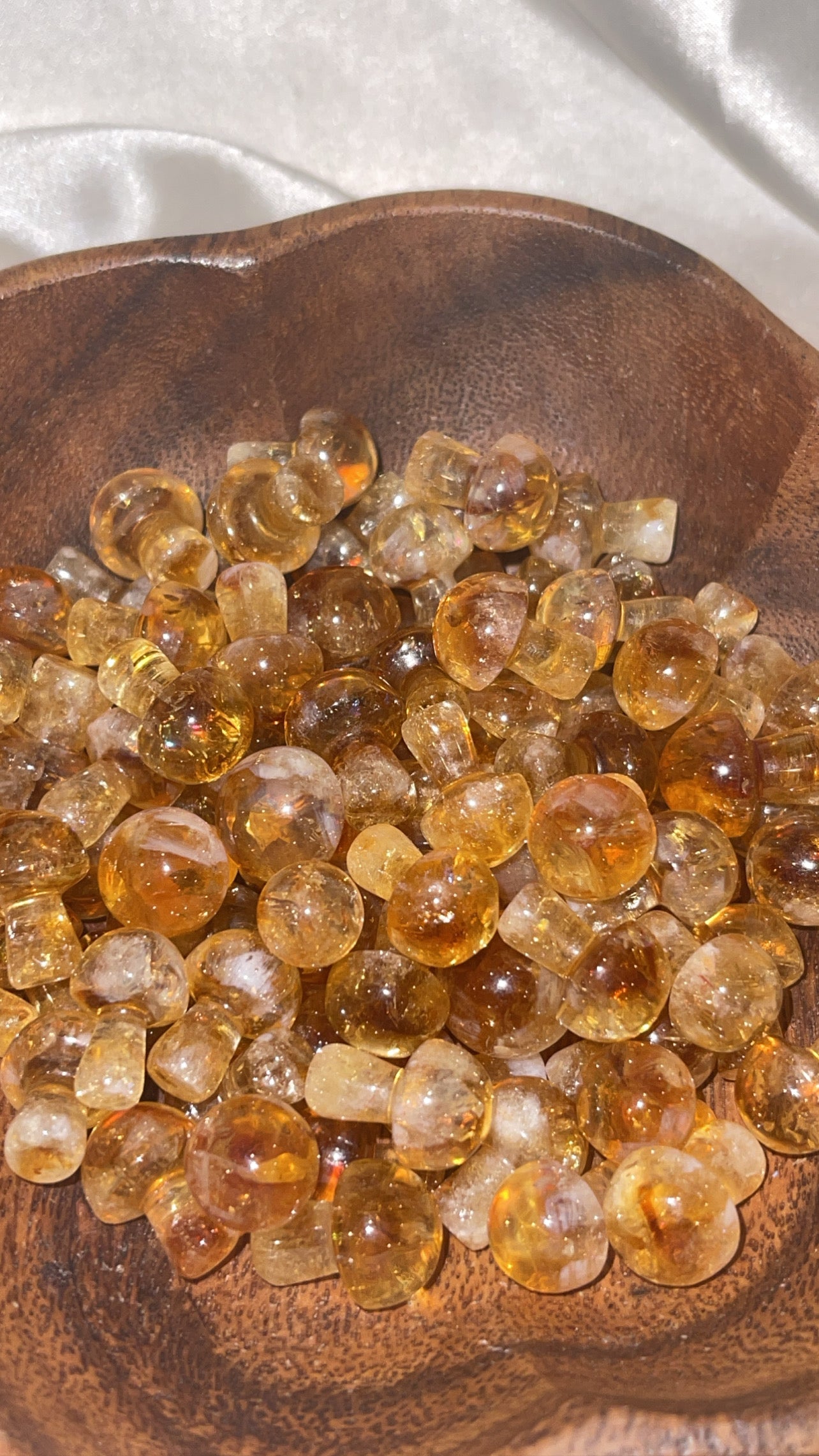 Citrine Mini Mushroom