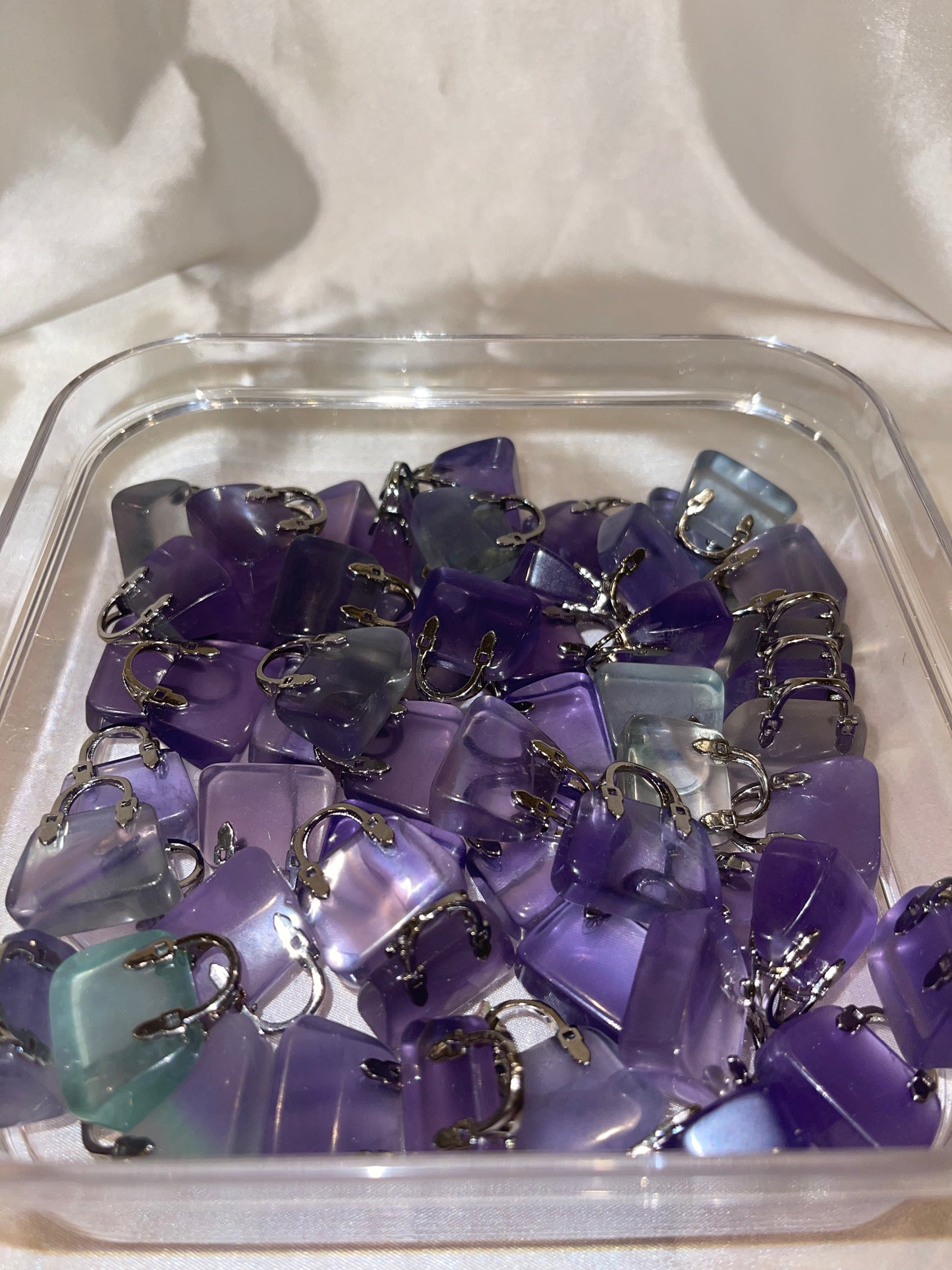 Indigo Fluorite Mini Purse