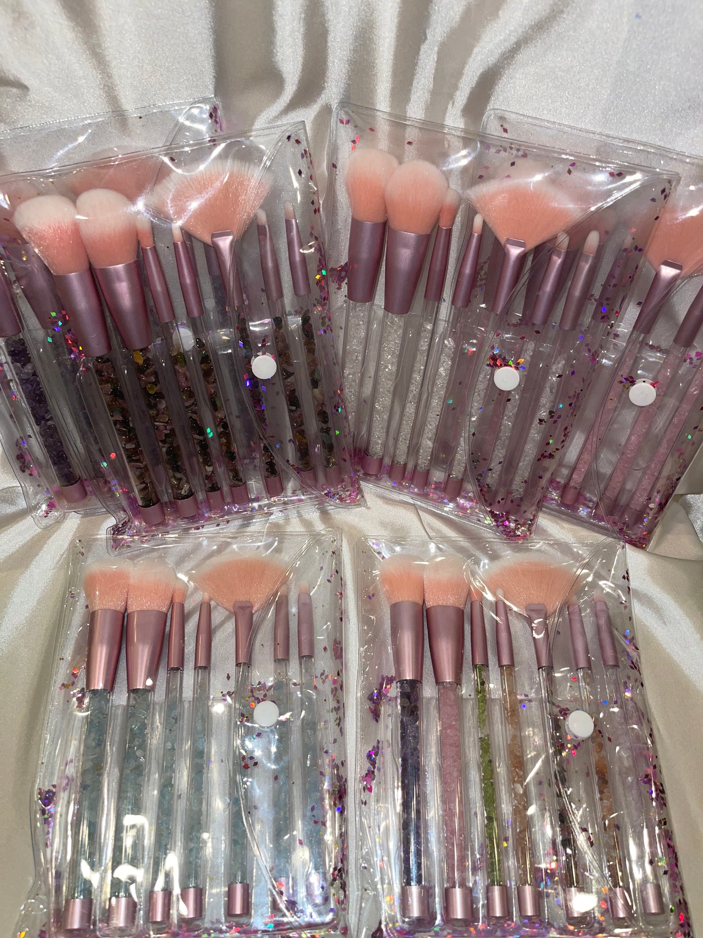 Crystal Makeup Brush Sets