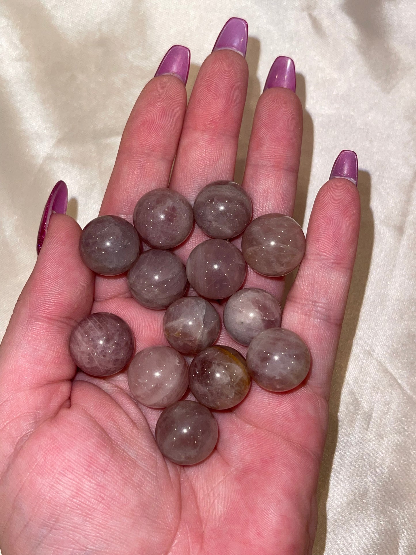 Lavender Rose Quartz Sphere