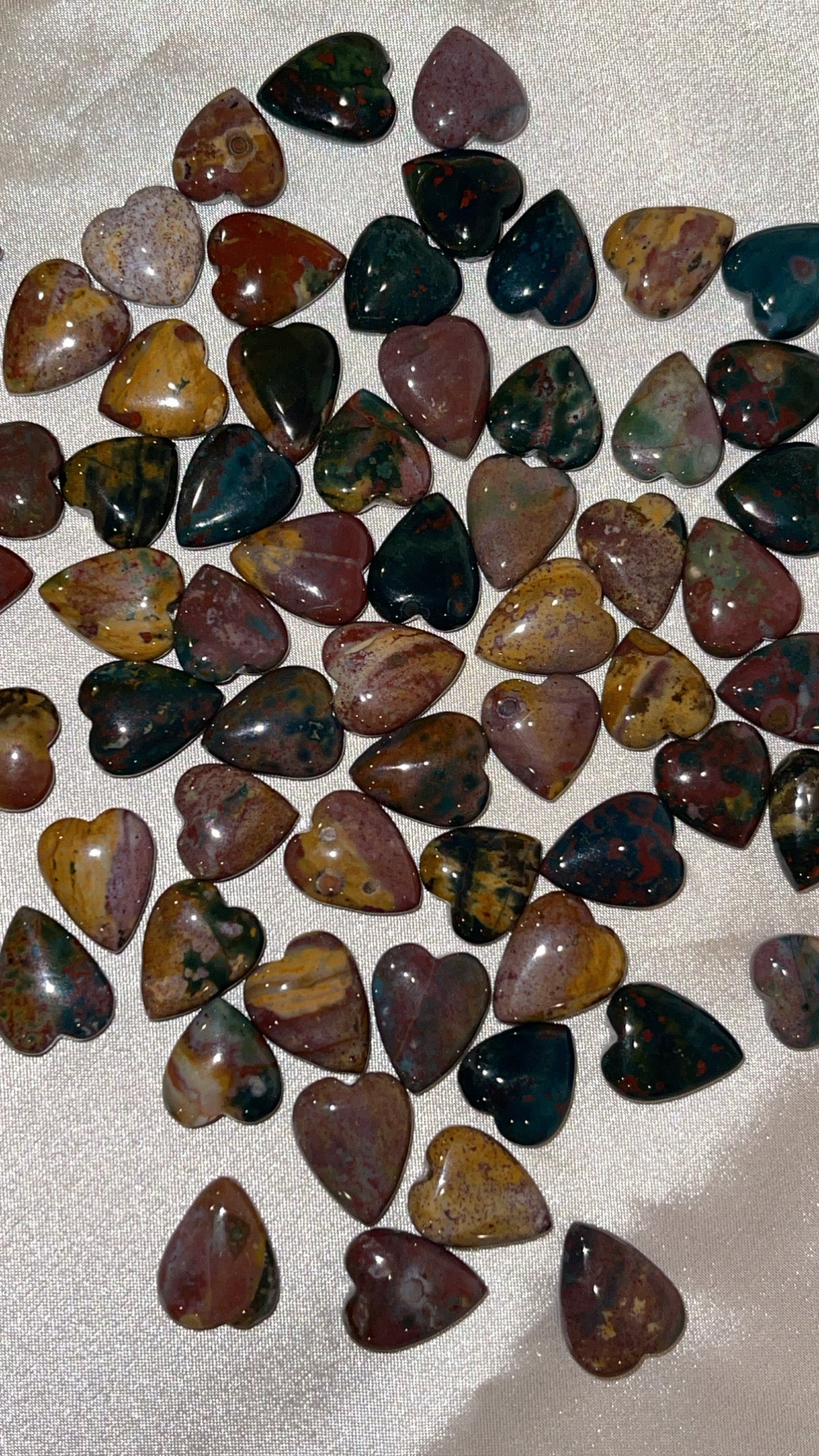 Ocean Jasper Heart