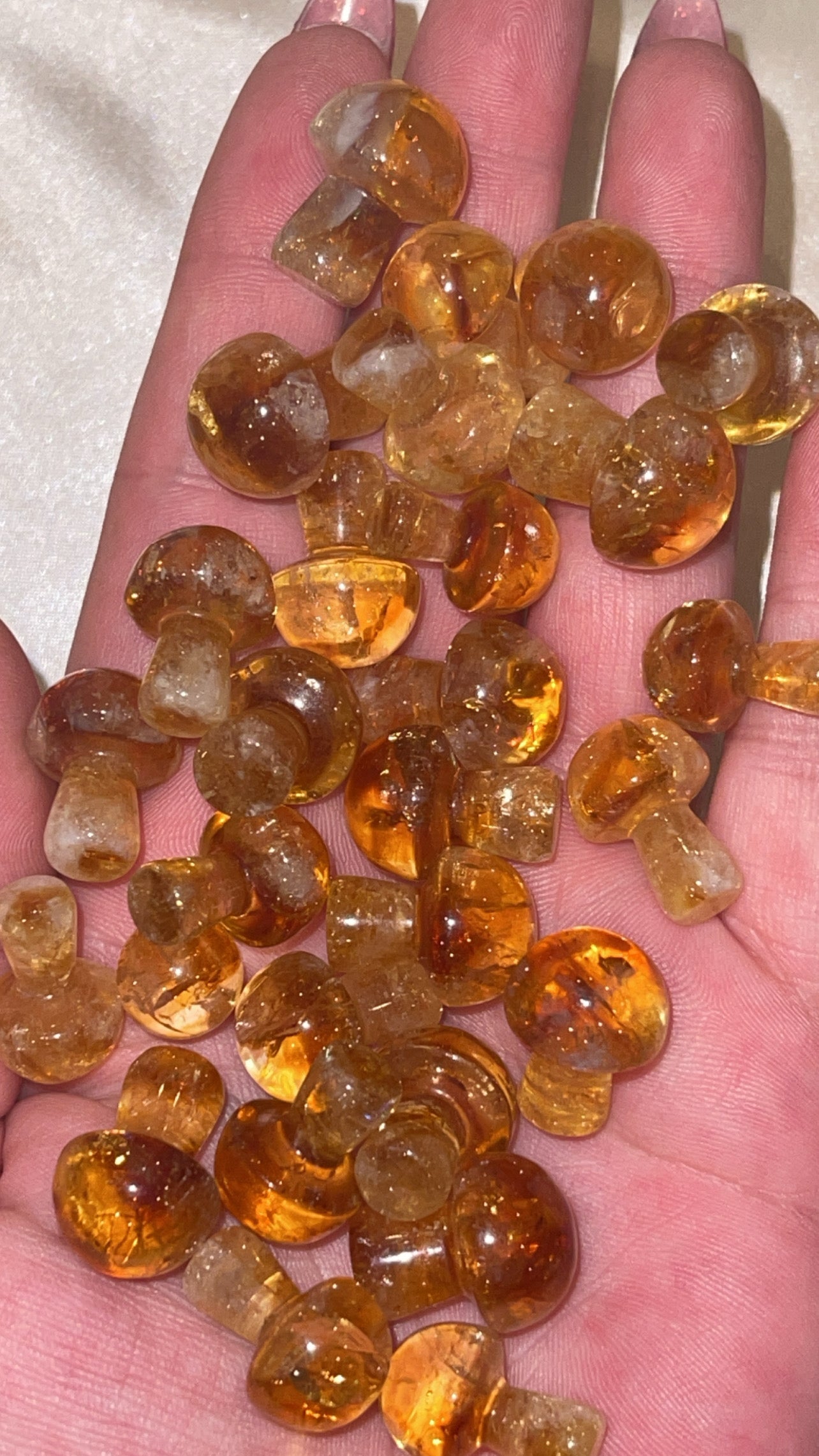 Citrine Mini Mushroom