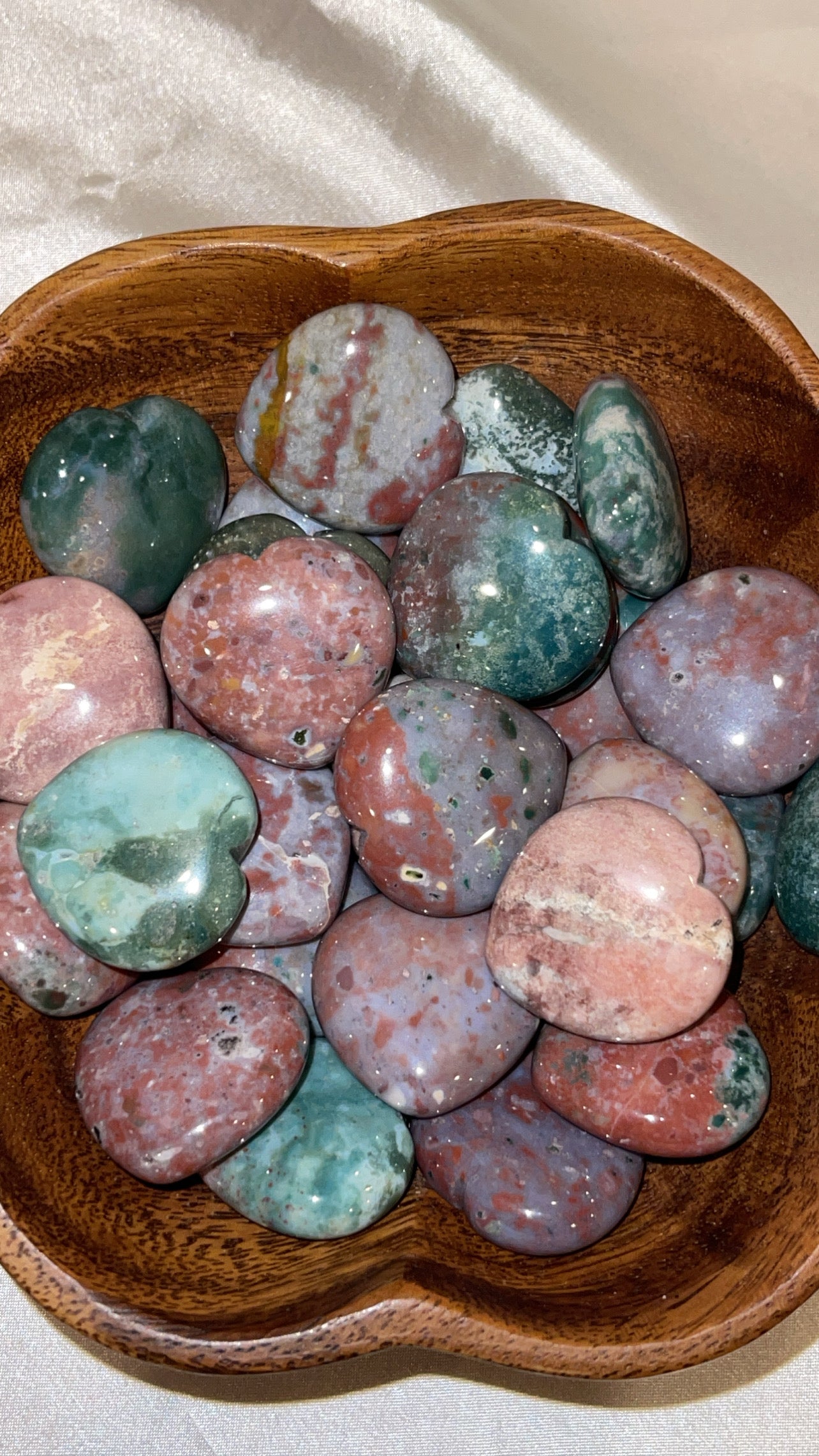 Ocean Jasper Heart