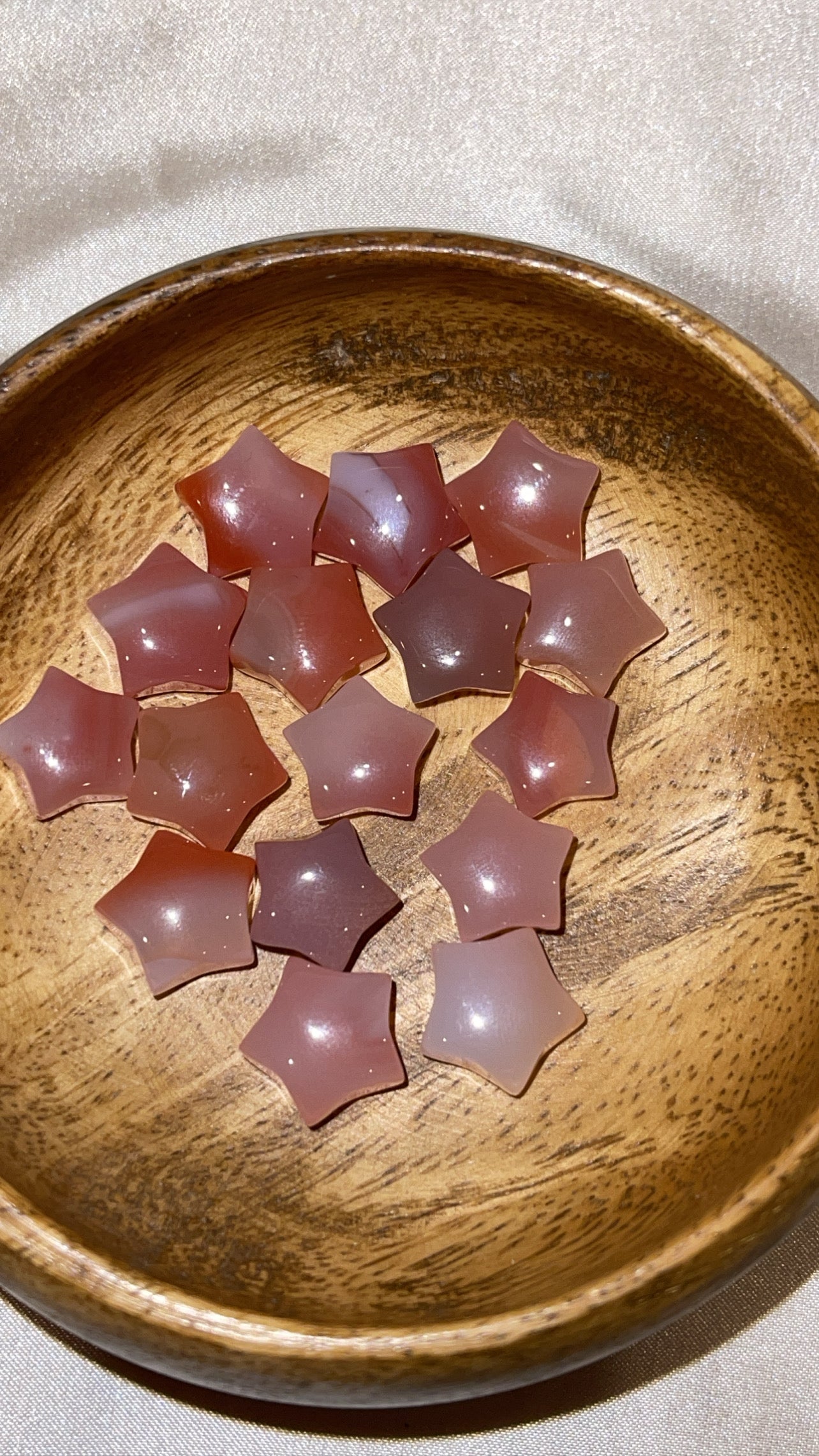 Yanyuan Pink Agate Mini Star