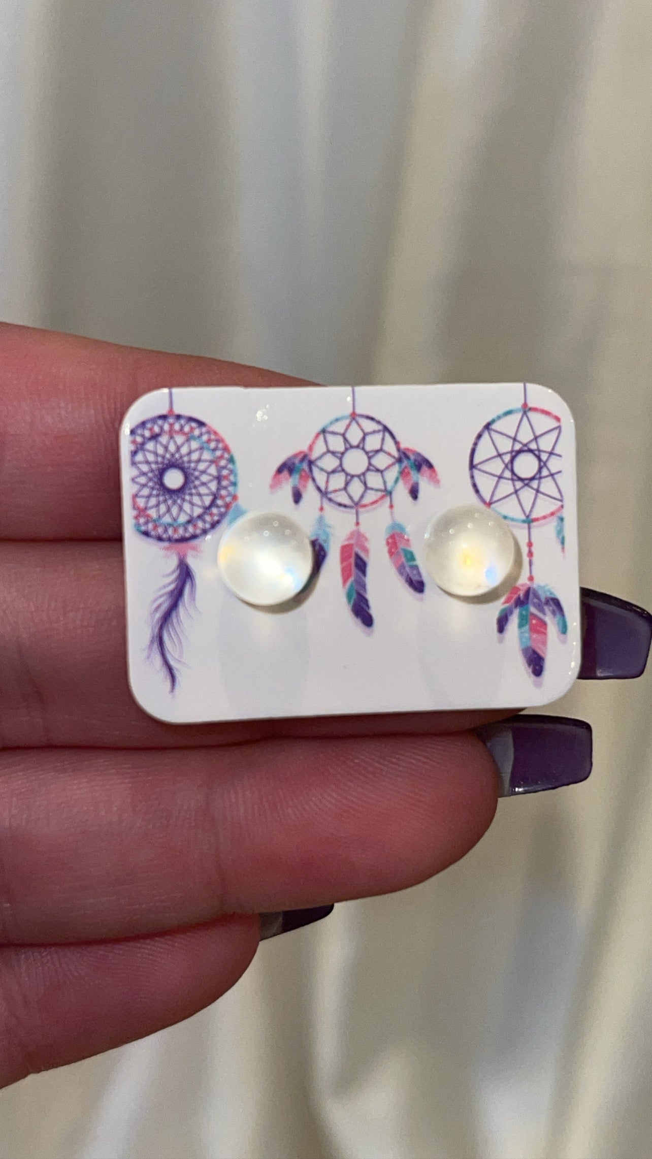 Crystal Stud Earrings ($9 each)