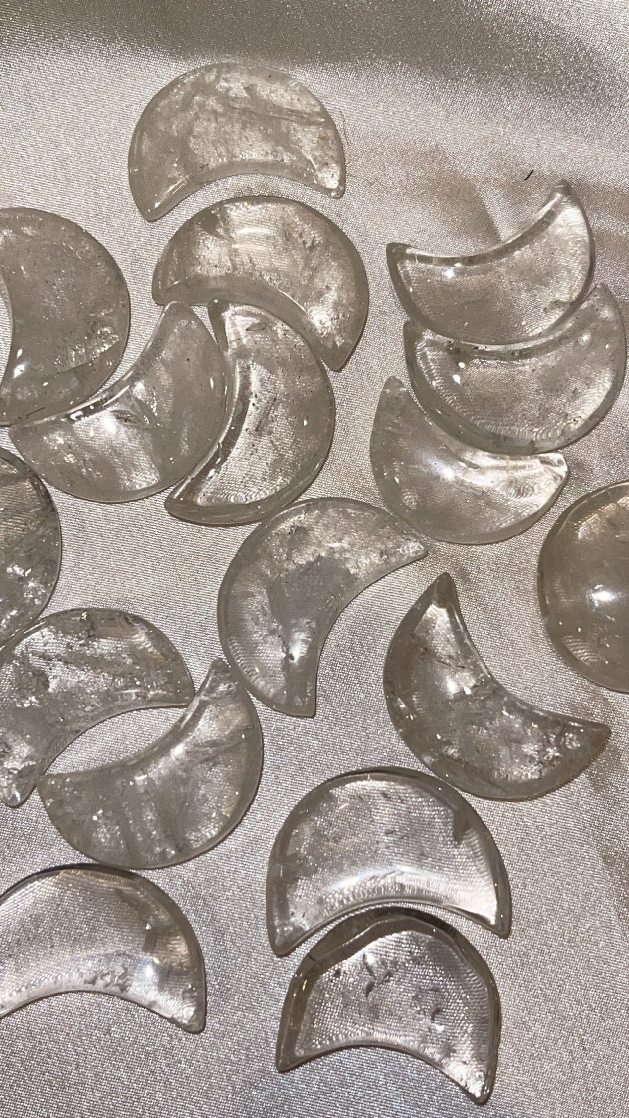 Clear Quartz Moon