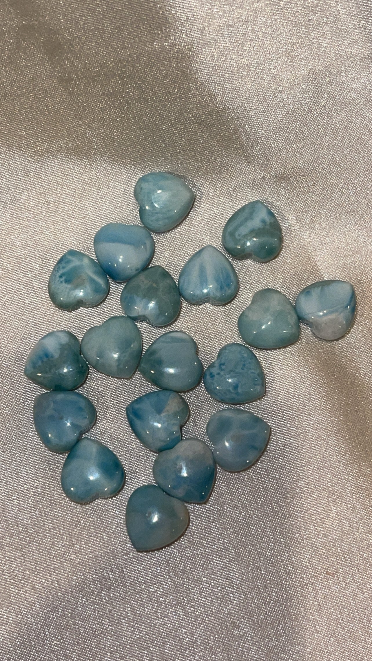 Larimar Mini Heart