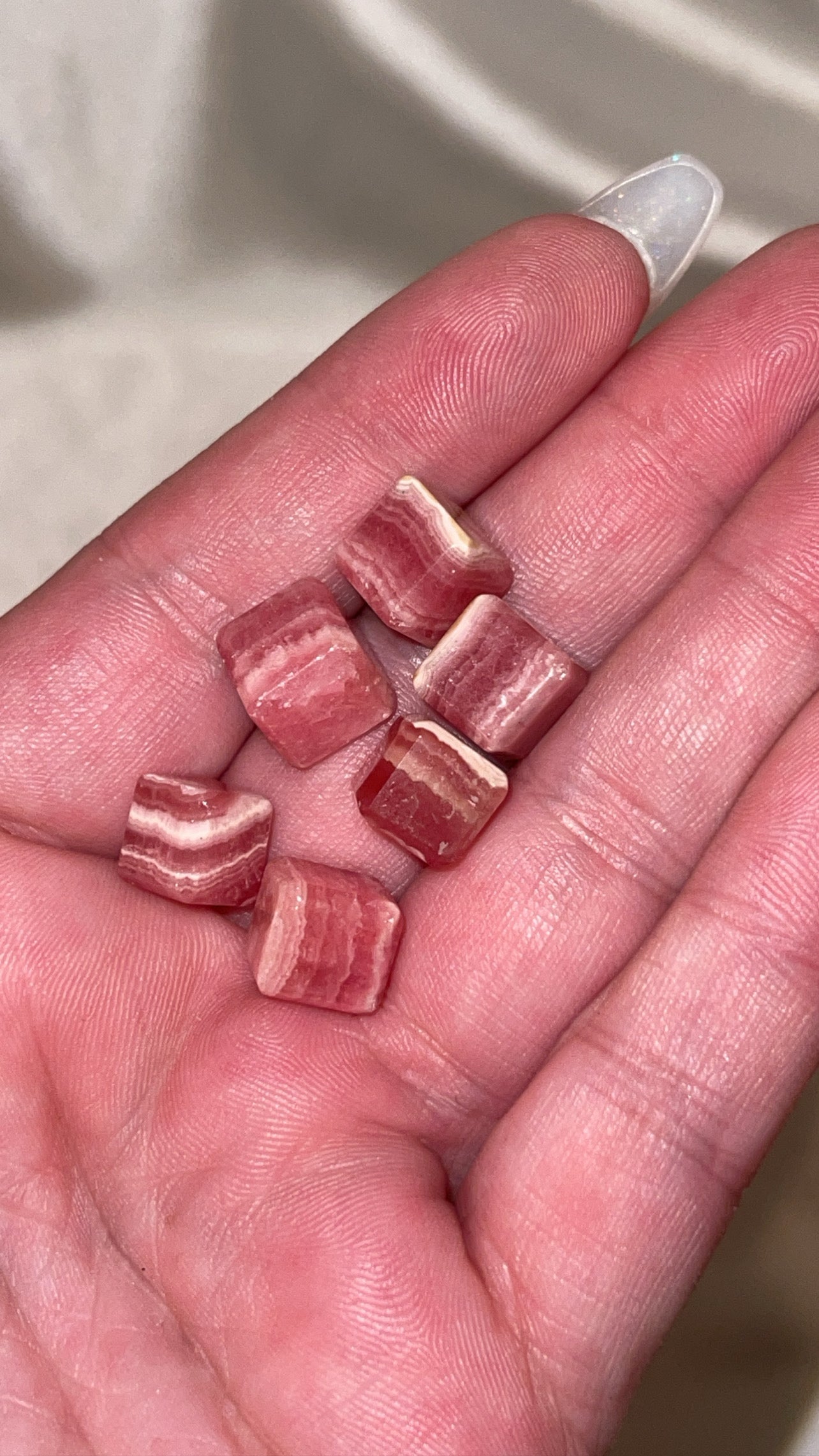 Rhodochrosite Mini Cube