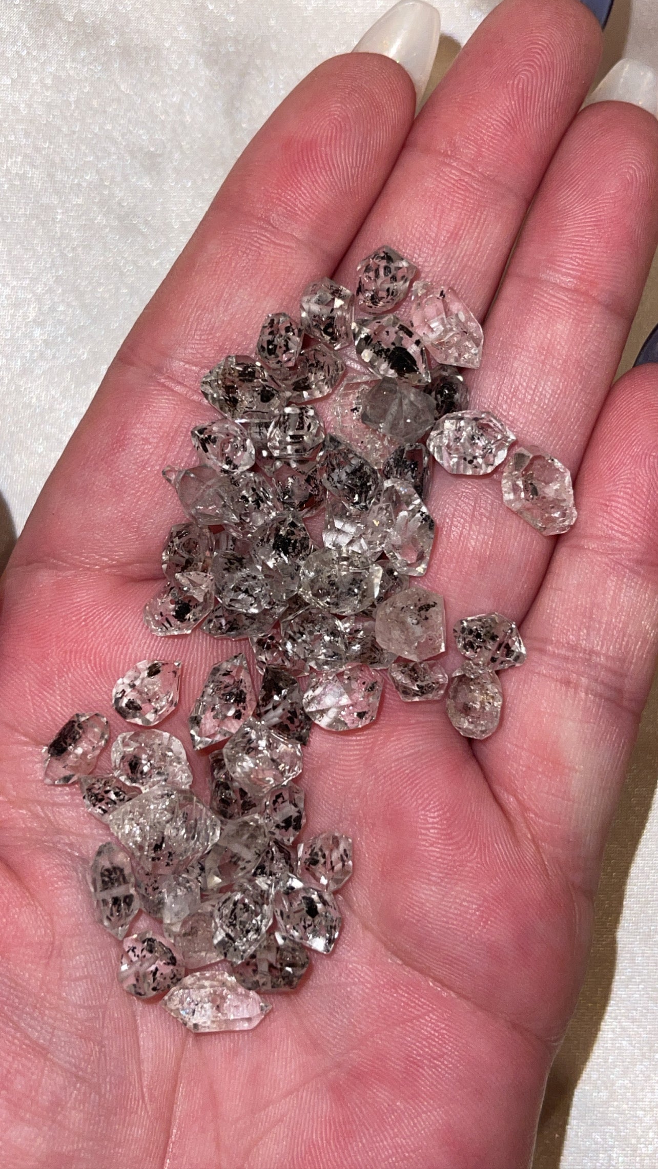 Herkimer Diamond Drilled
