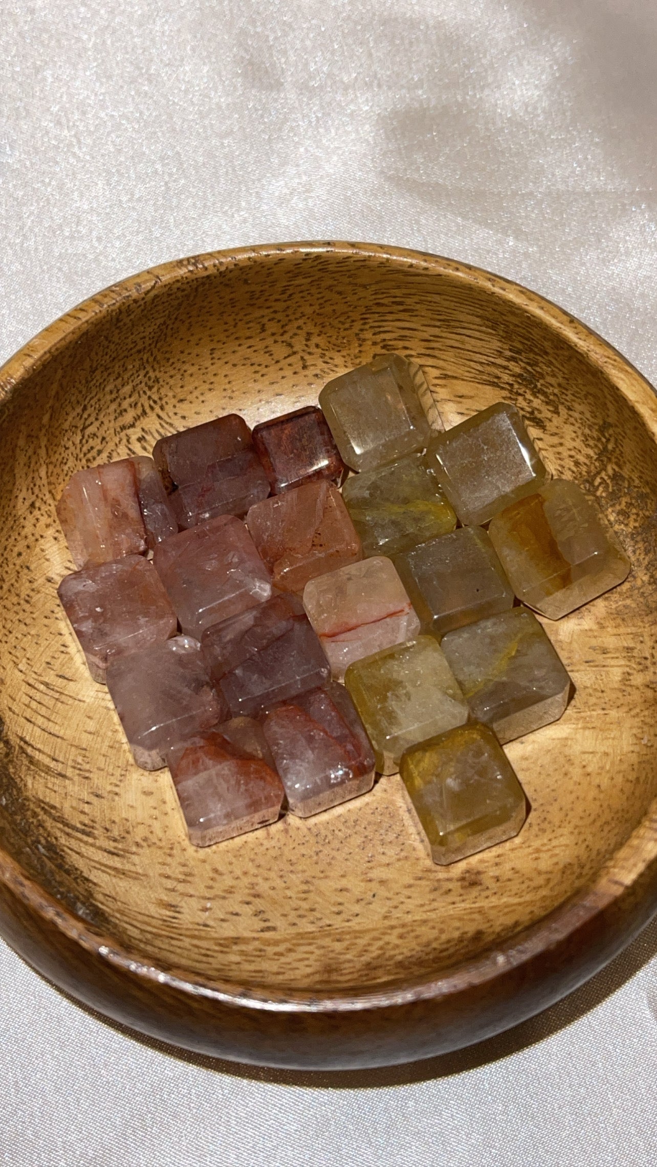Fire Quartz/Golden Healer Cubes
