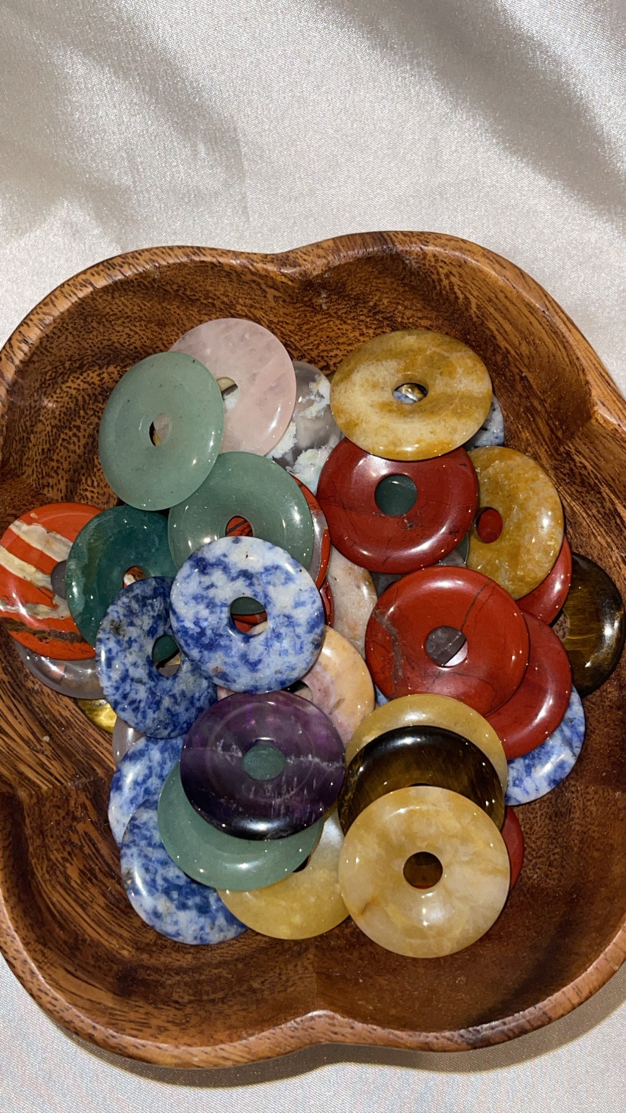 Variety Crystal Donut/Sphere Stand