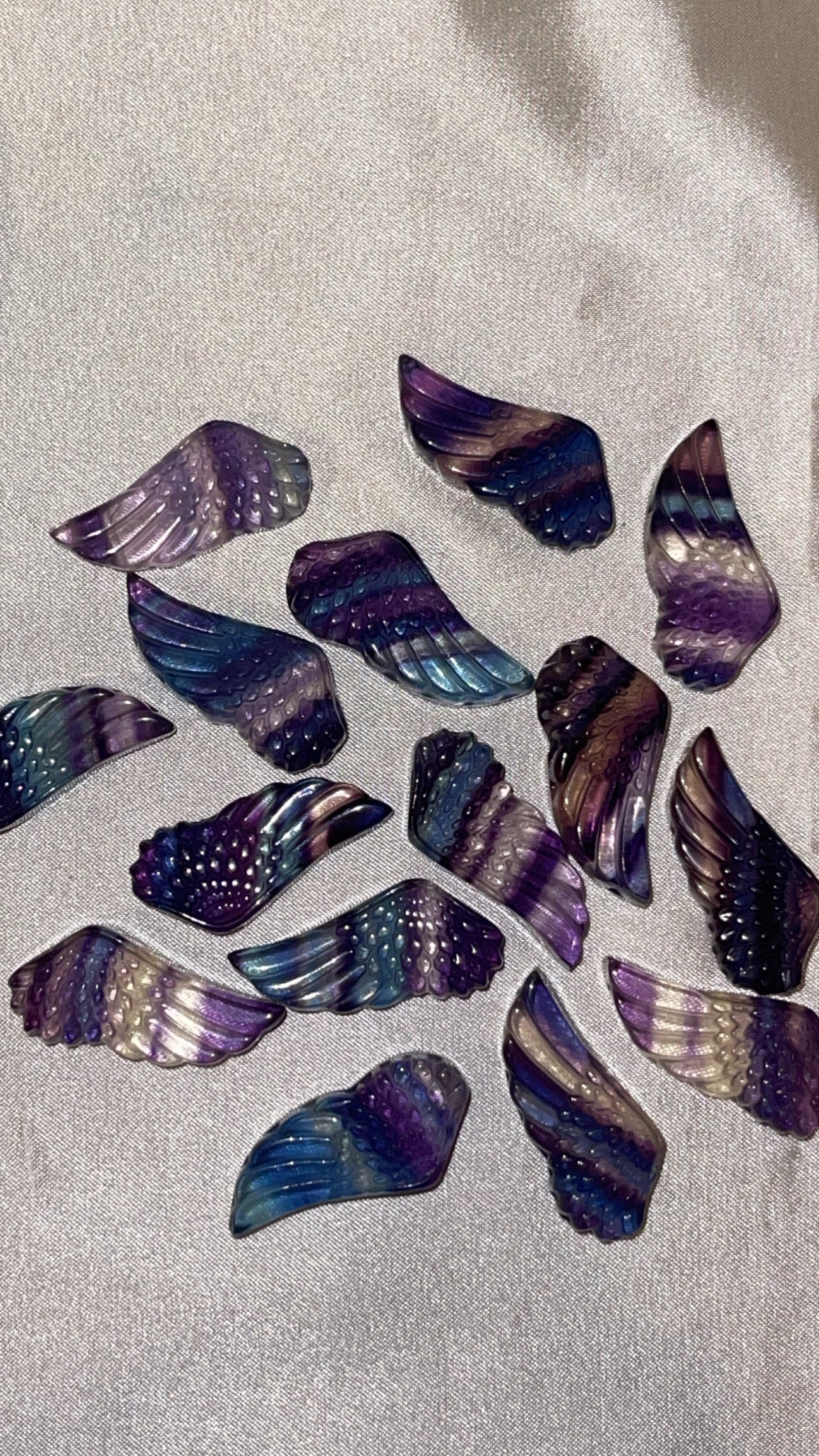 Fluorite Angel Wing