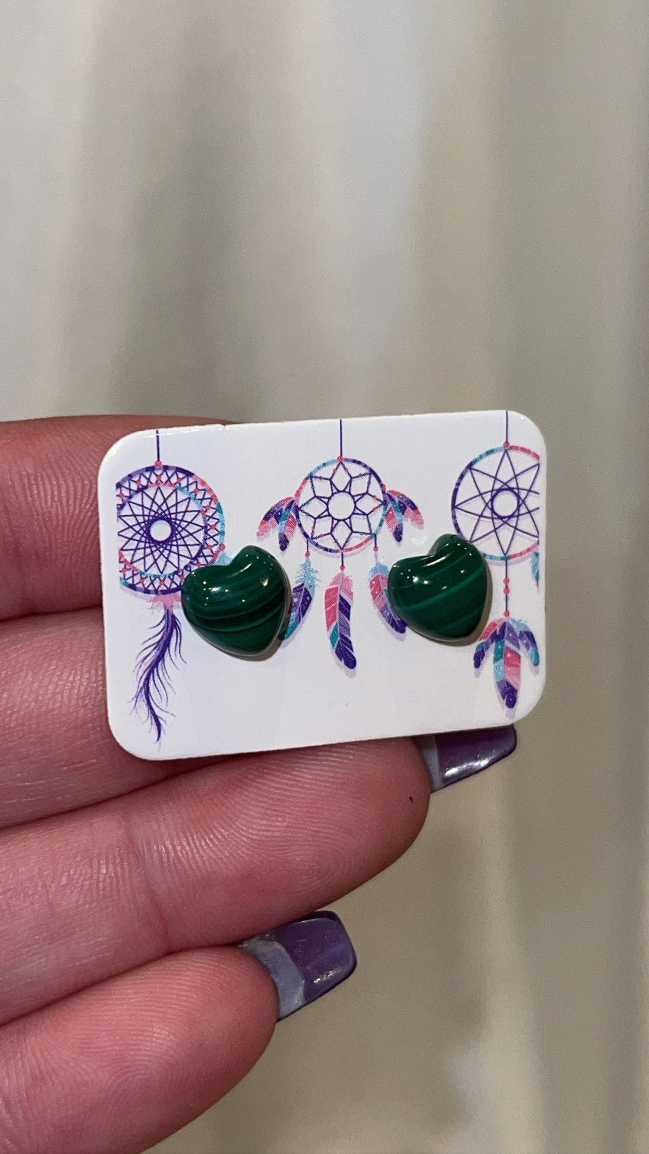 Crystal Stud Earrings ($9 each)