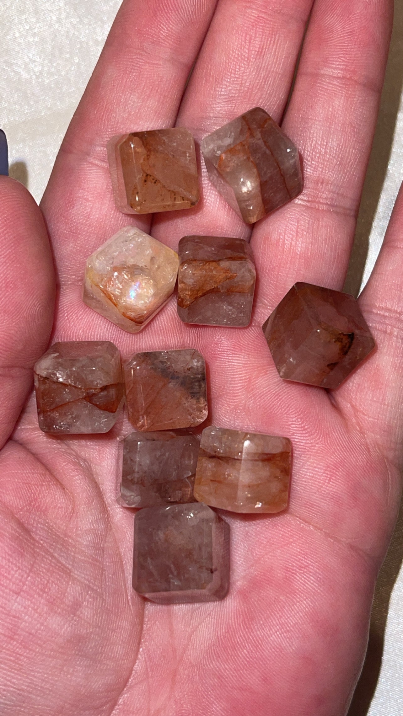 Fire Quartz/Golden Healer Cubes